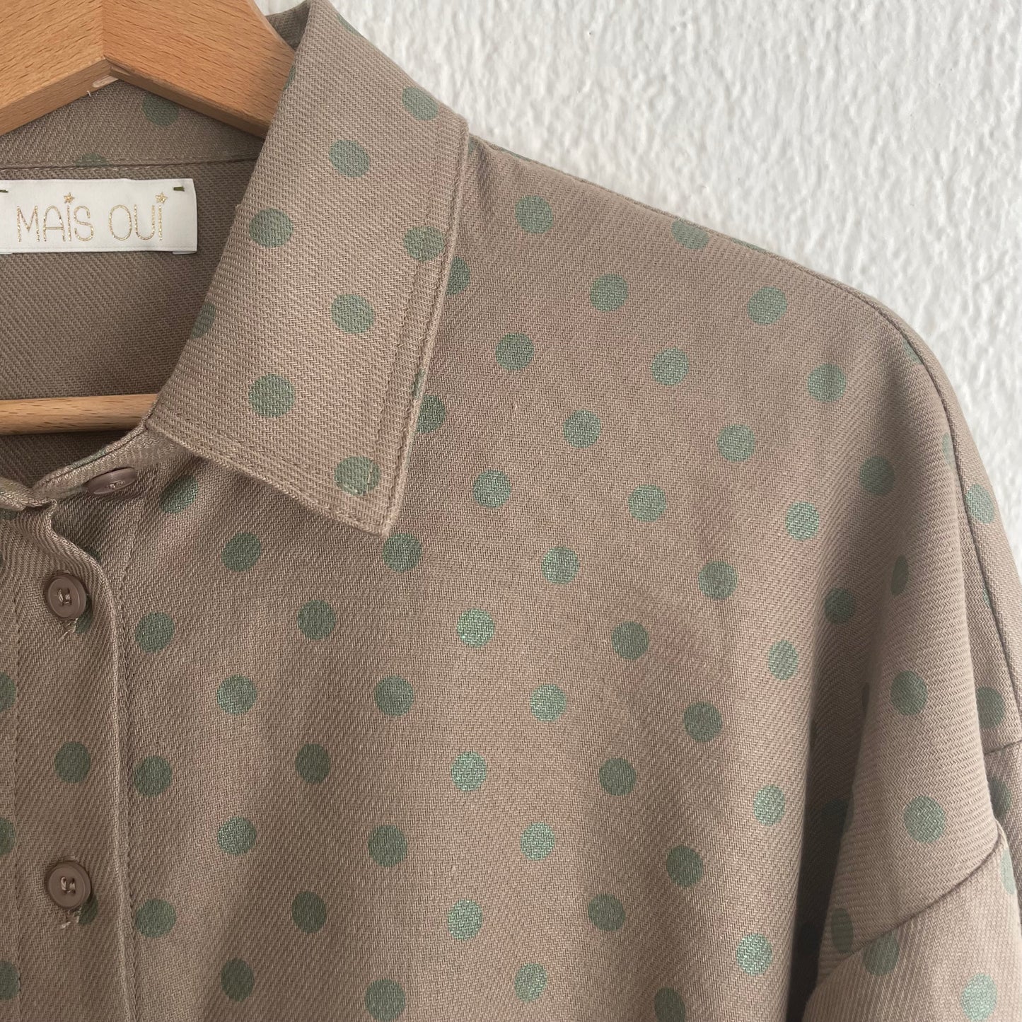 Blusa Garibaldina a pois