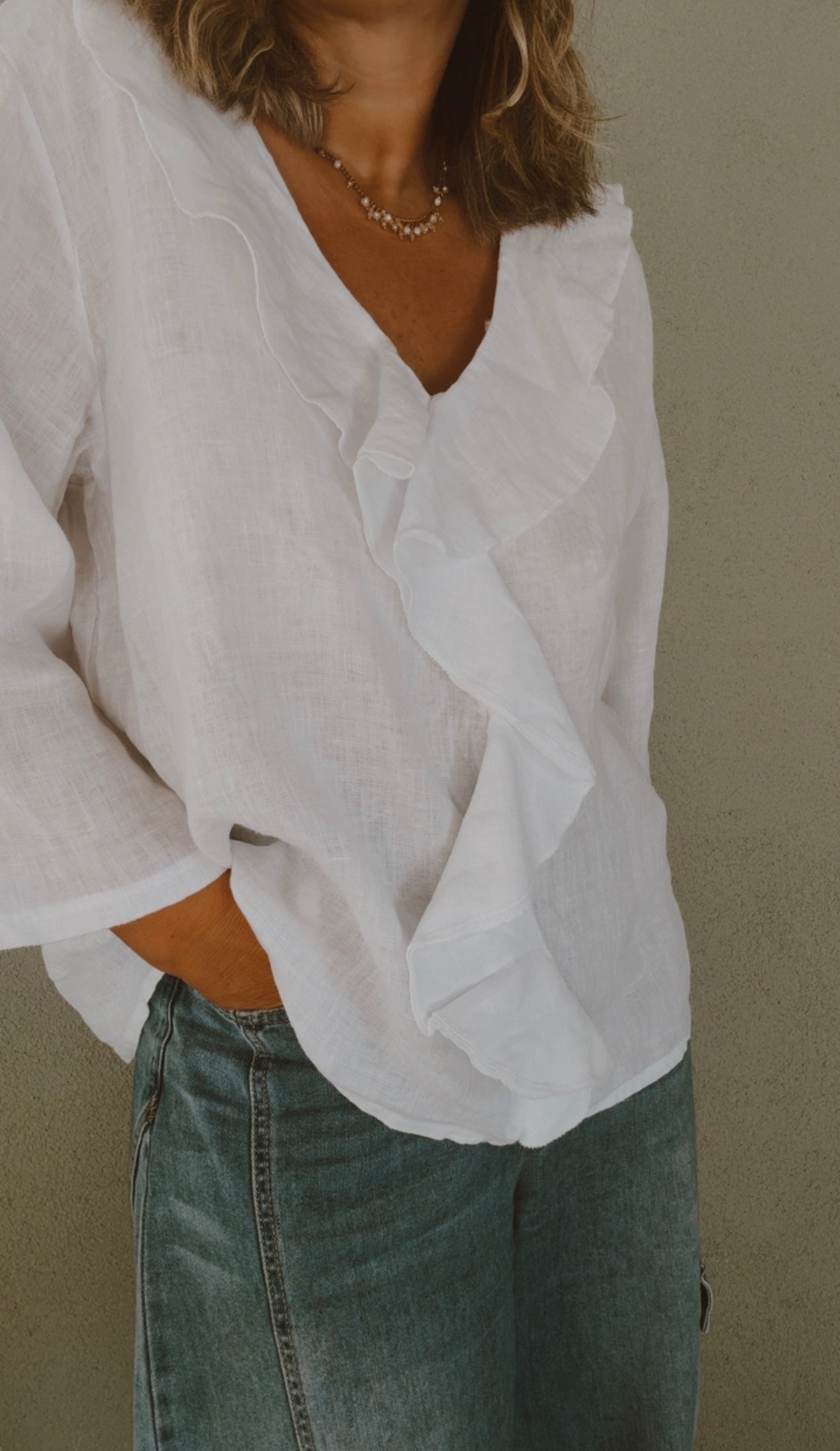 Blusa Clode white
