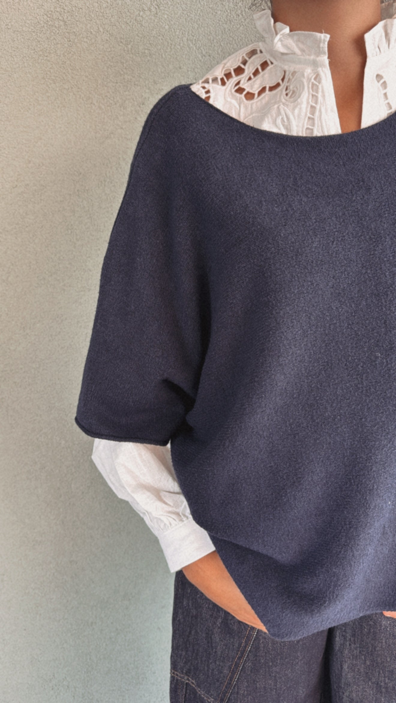 Maglia Carlotta navy
