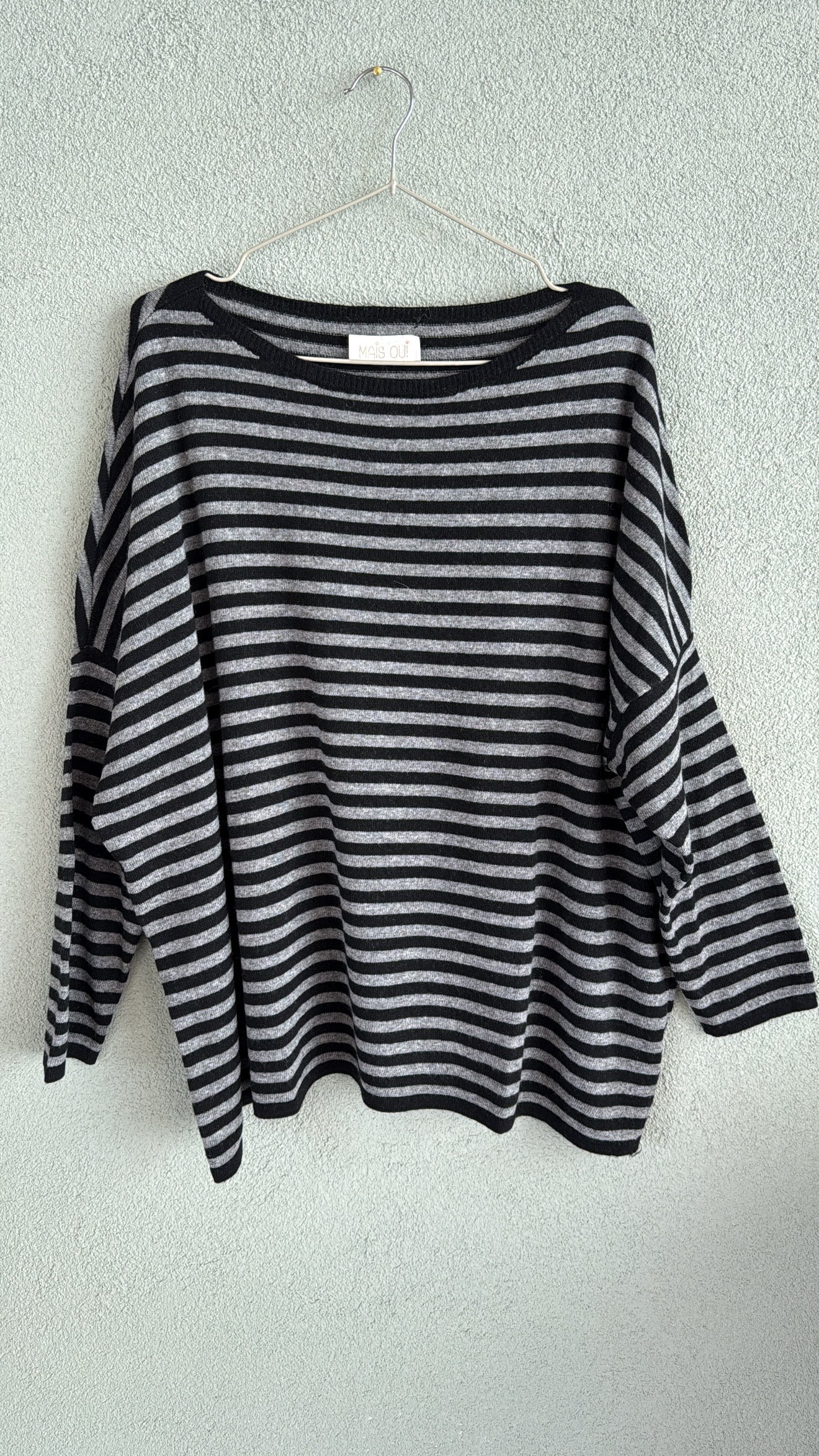 Maglia Stripped black