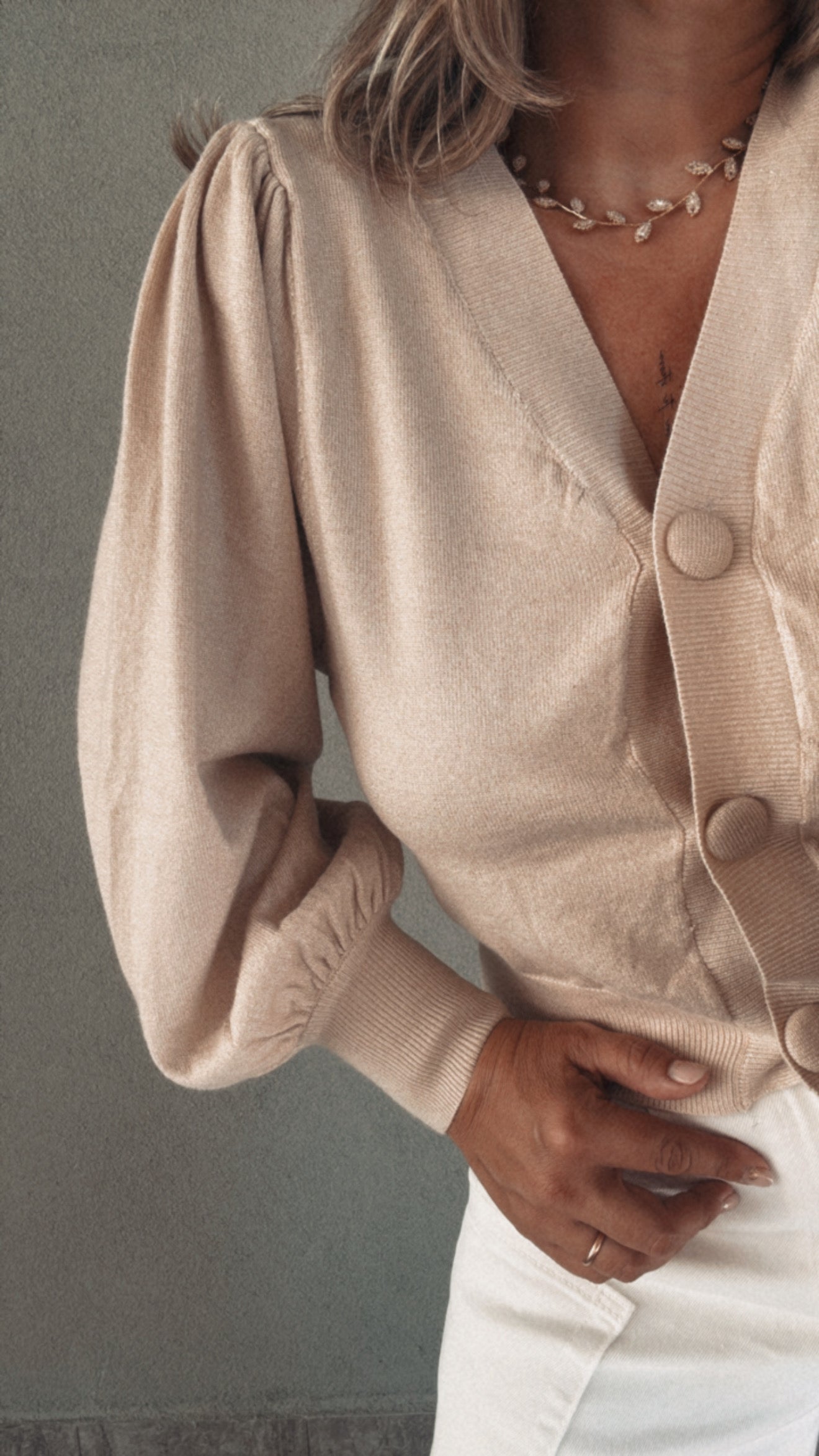 Cardigan Tessa blush
