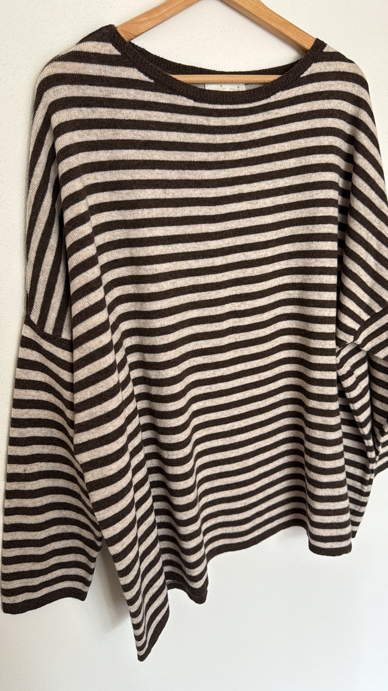 Maglia Stripped choco