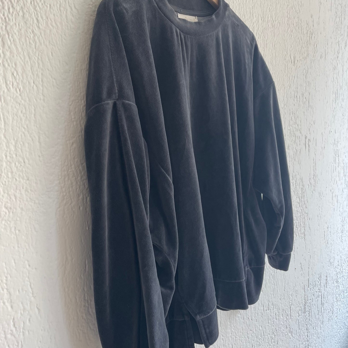 Tuta Jude velvet smoke