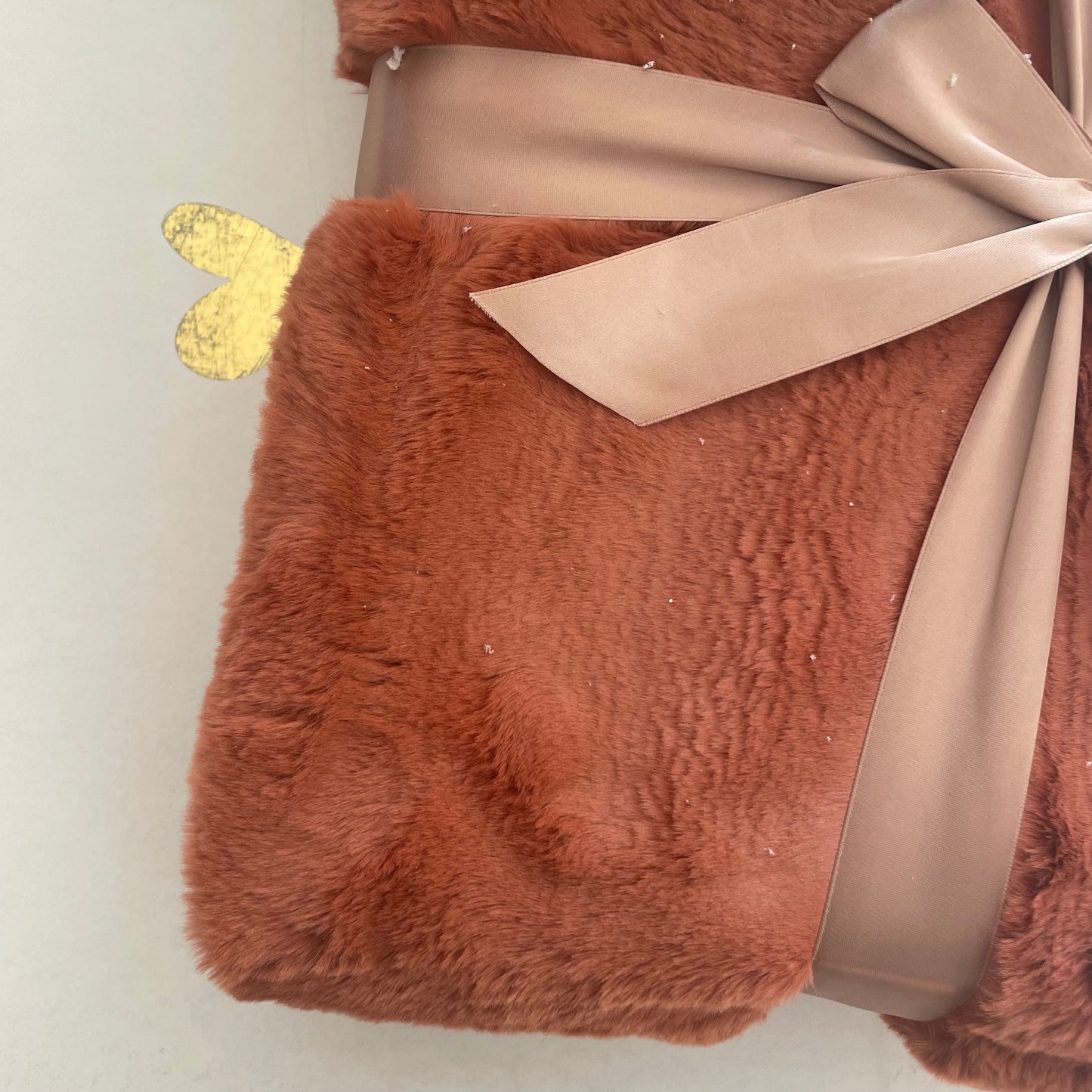 Plaid Luxe terracotta