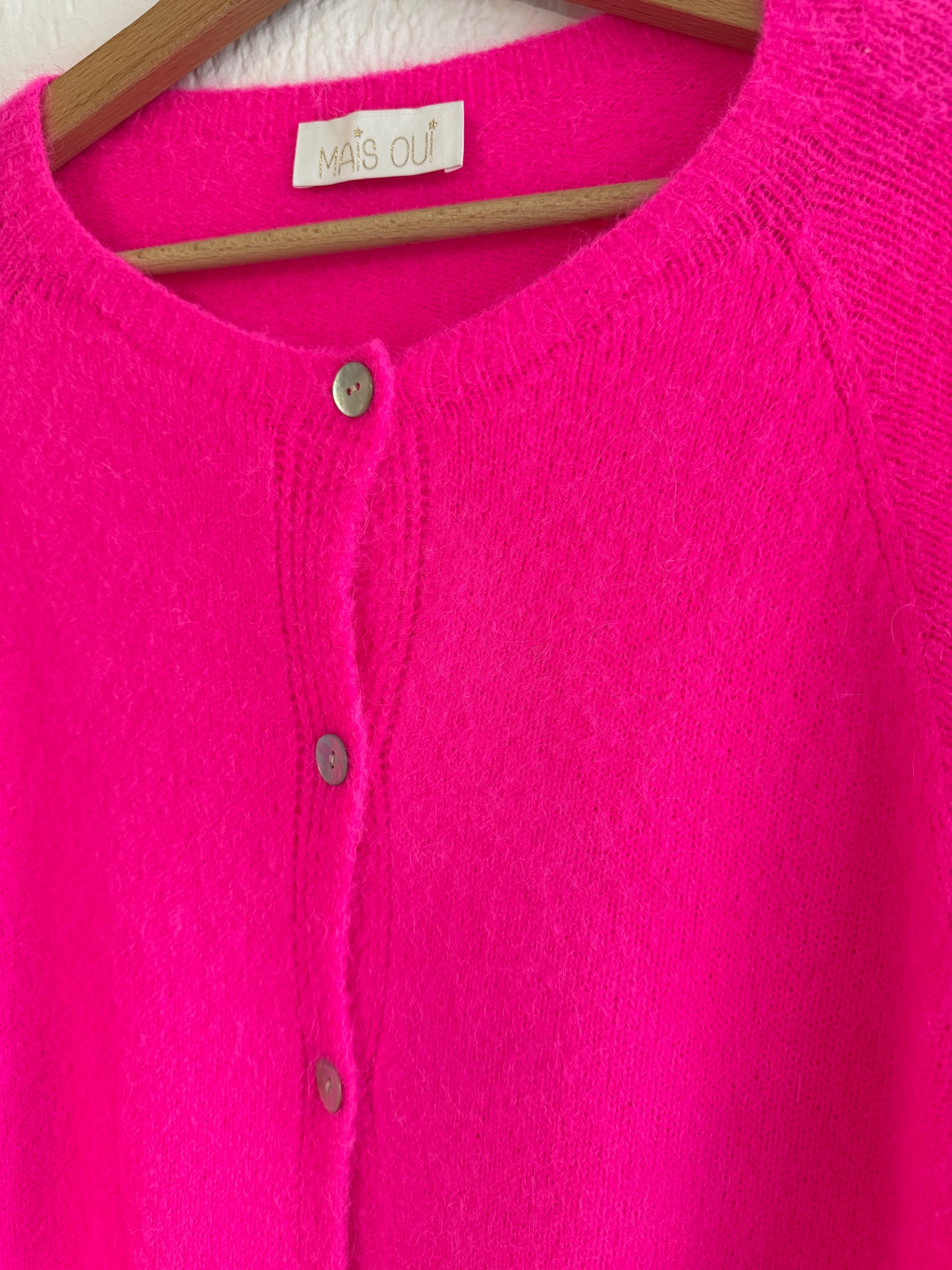 Cardigan Lulù fucsia
