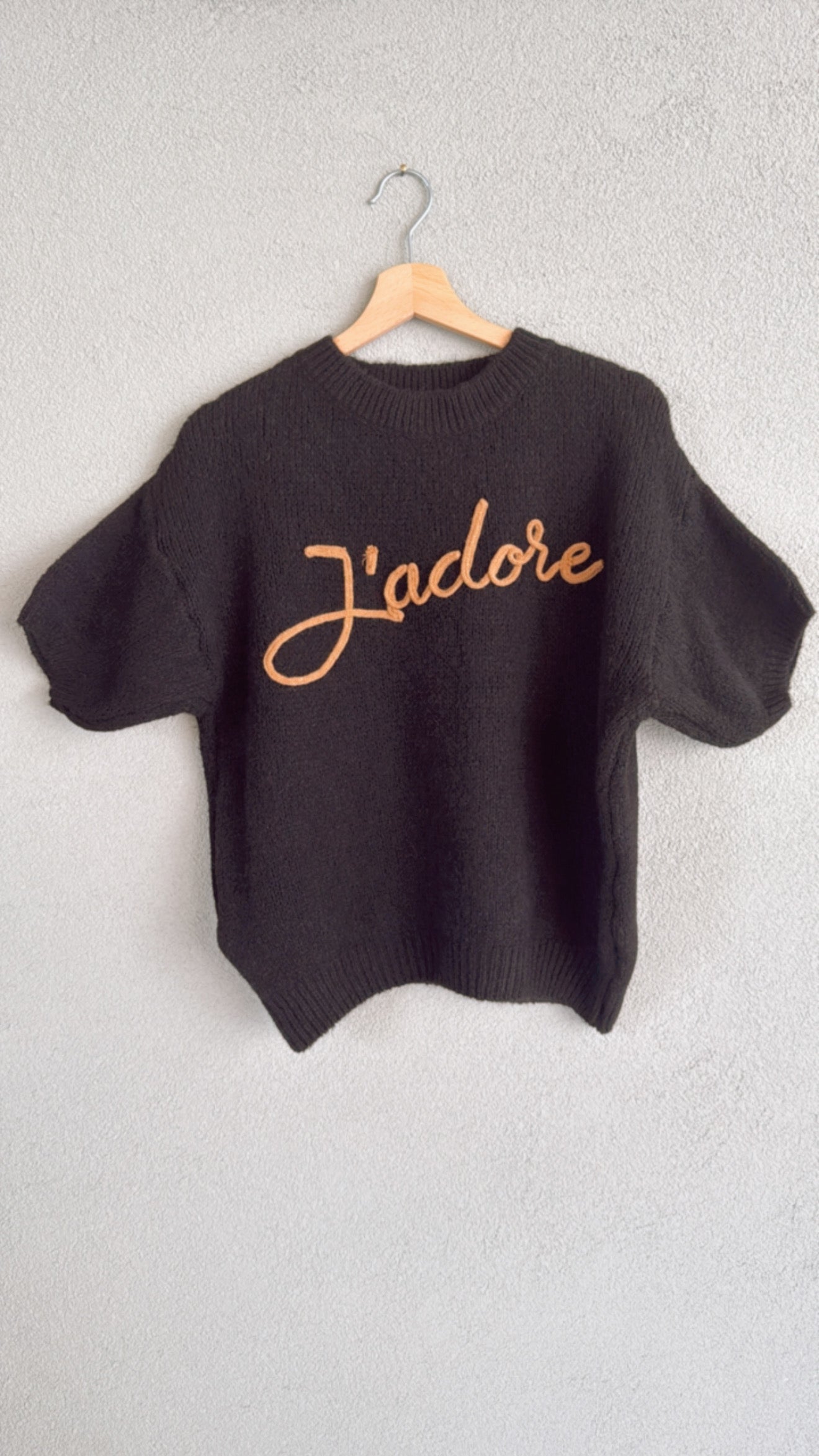 Maglia J'adore black