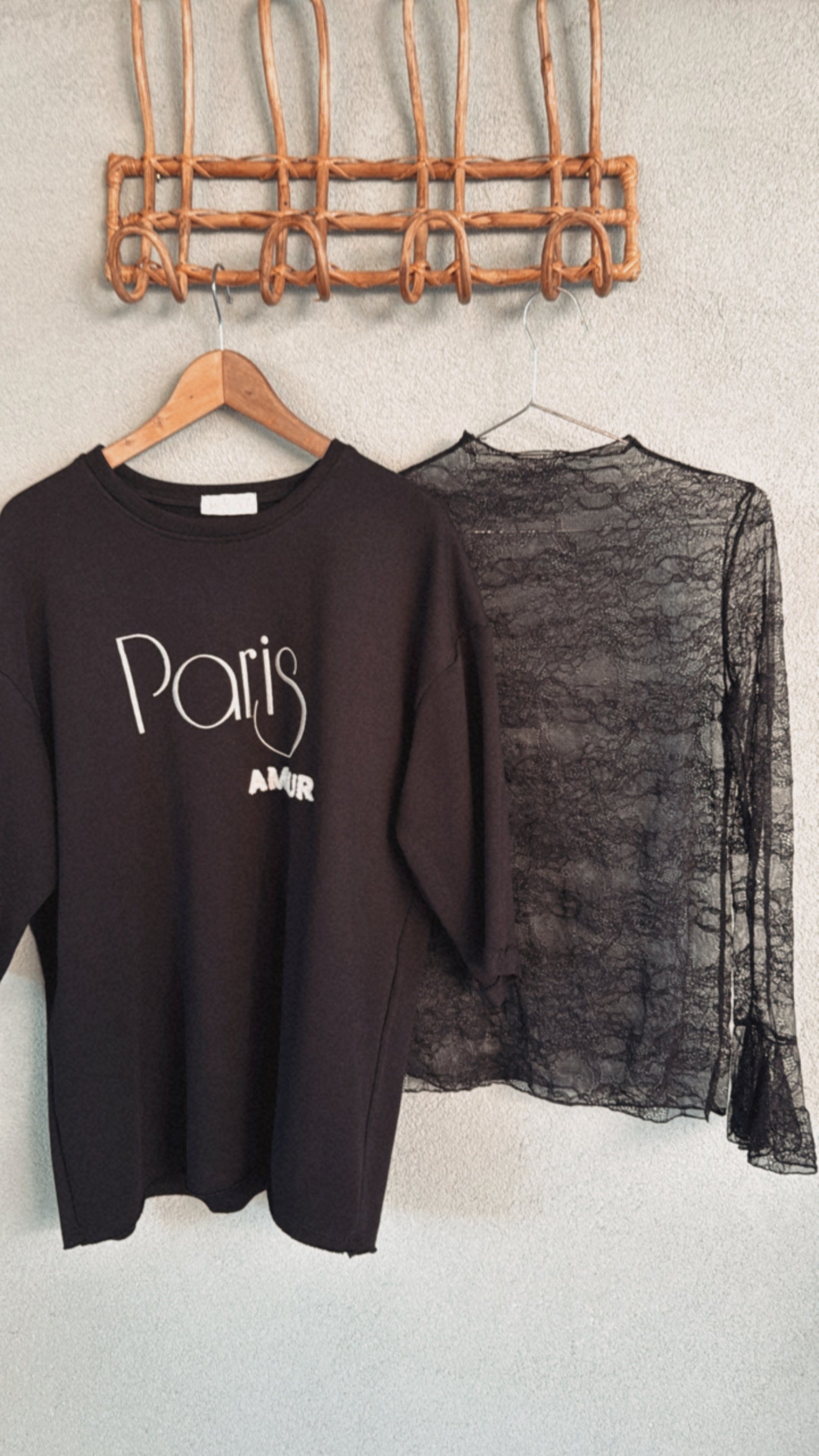 Fashion box Paris Amour black - Pamela black