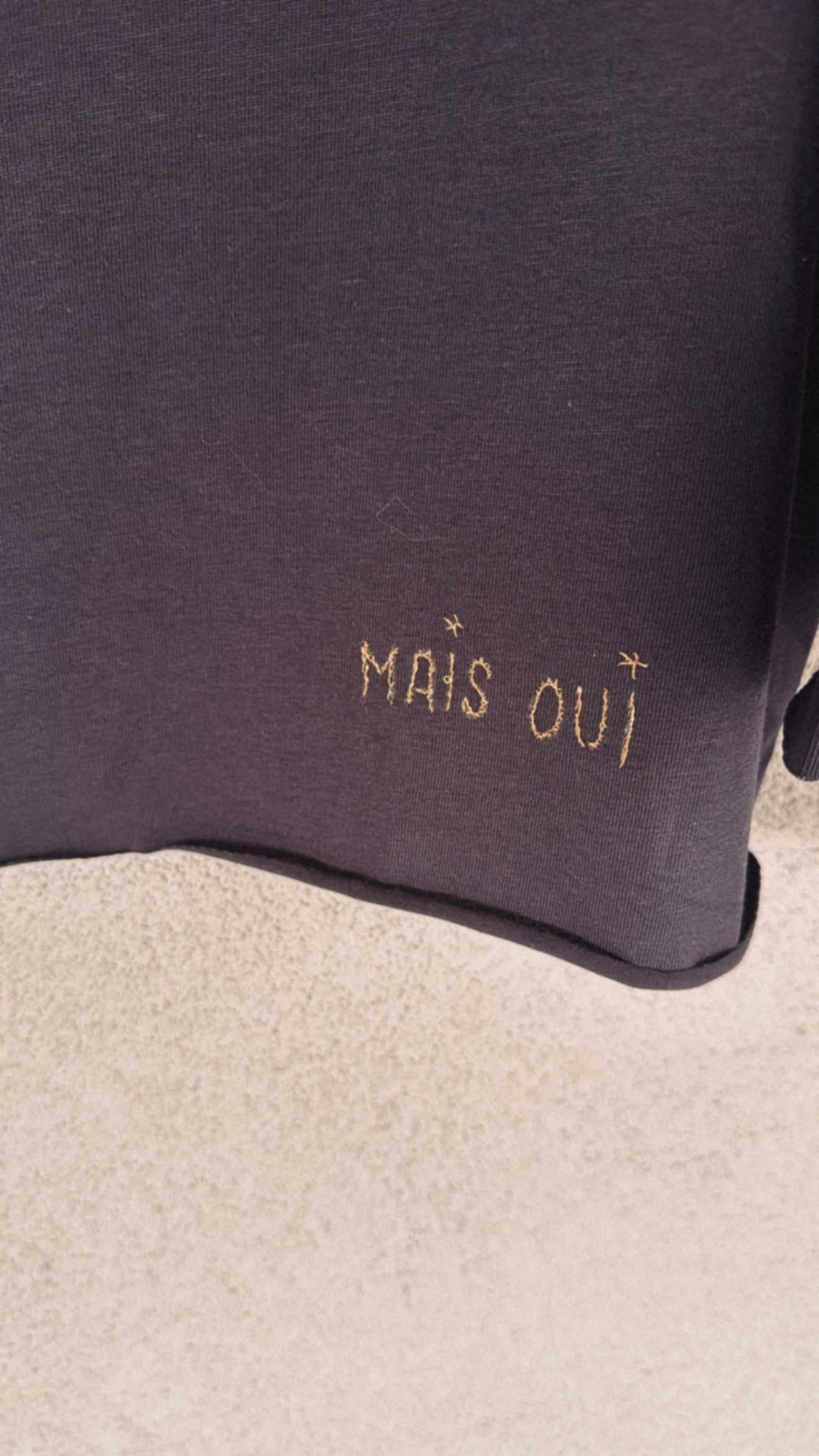 T-shirt Mais Oui navy