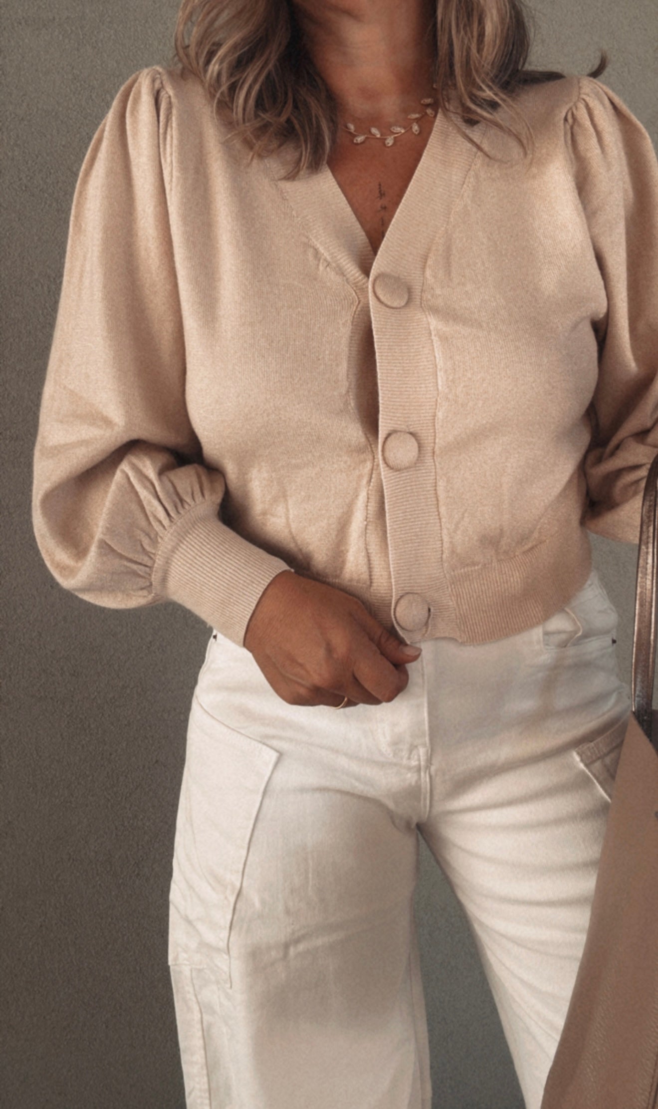 Cardigan Tessa blush