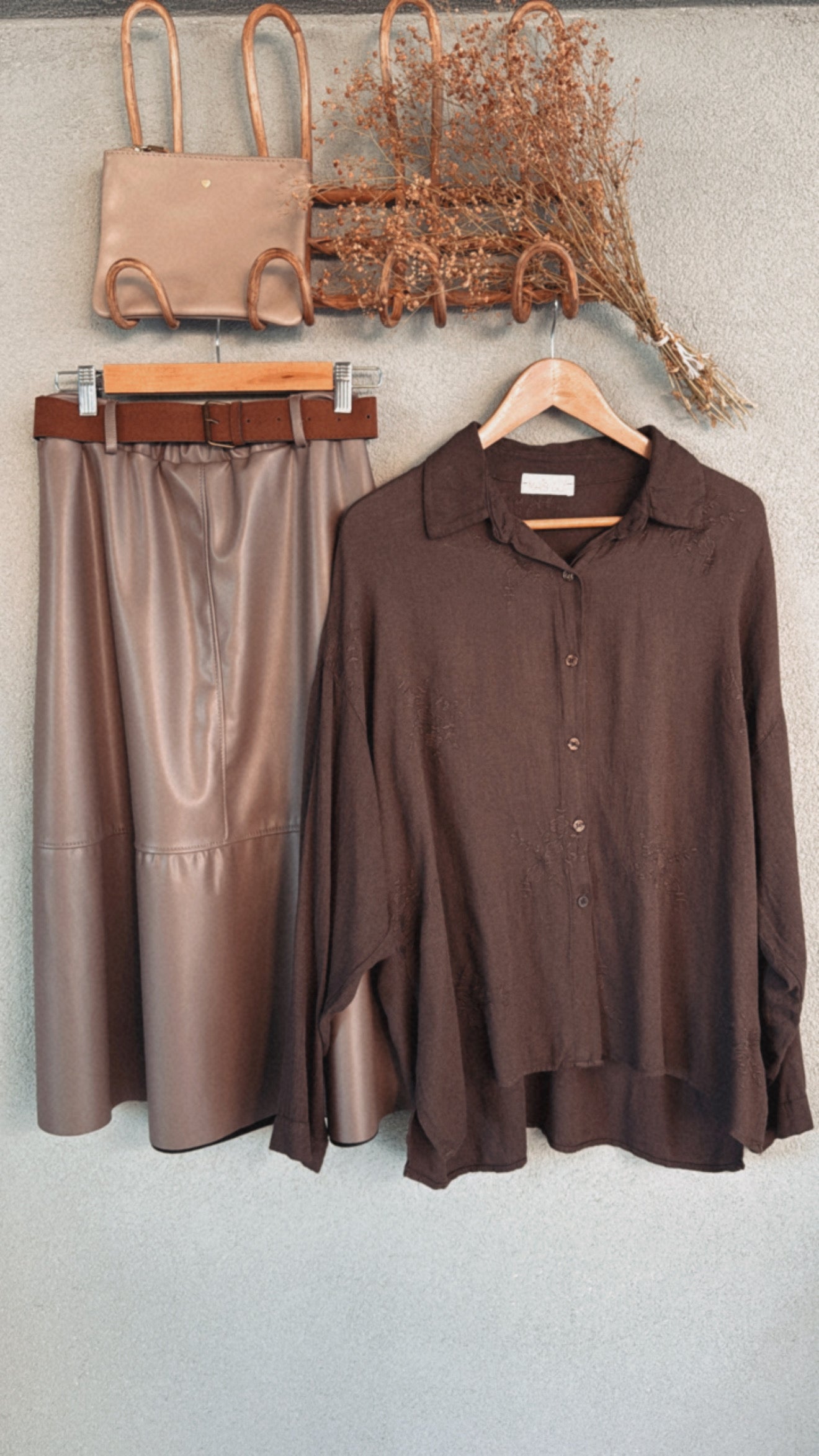 Fashion box Betty taupe - Flora choco - Lovely medium