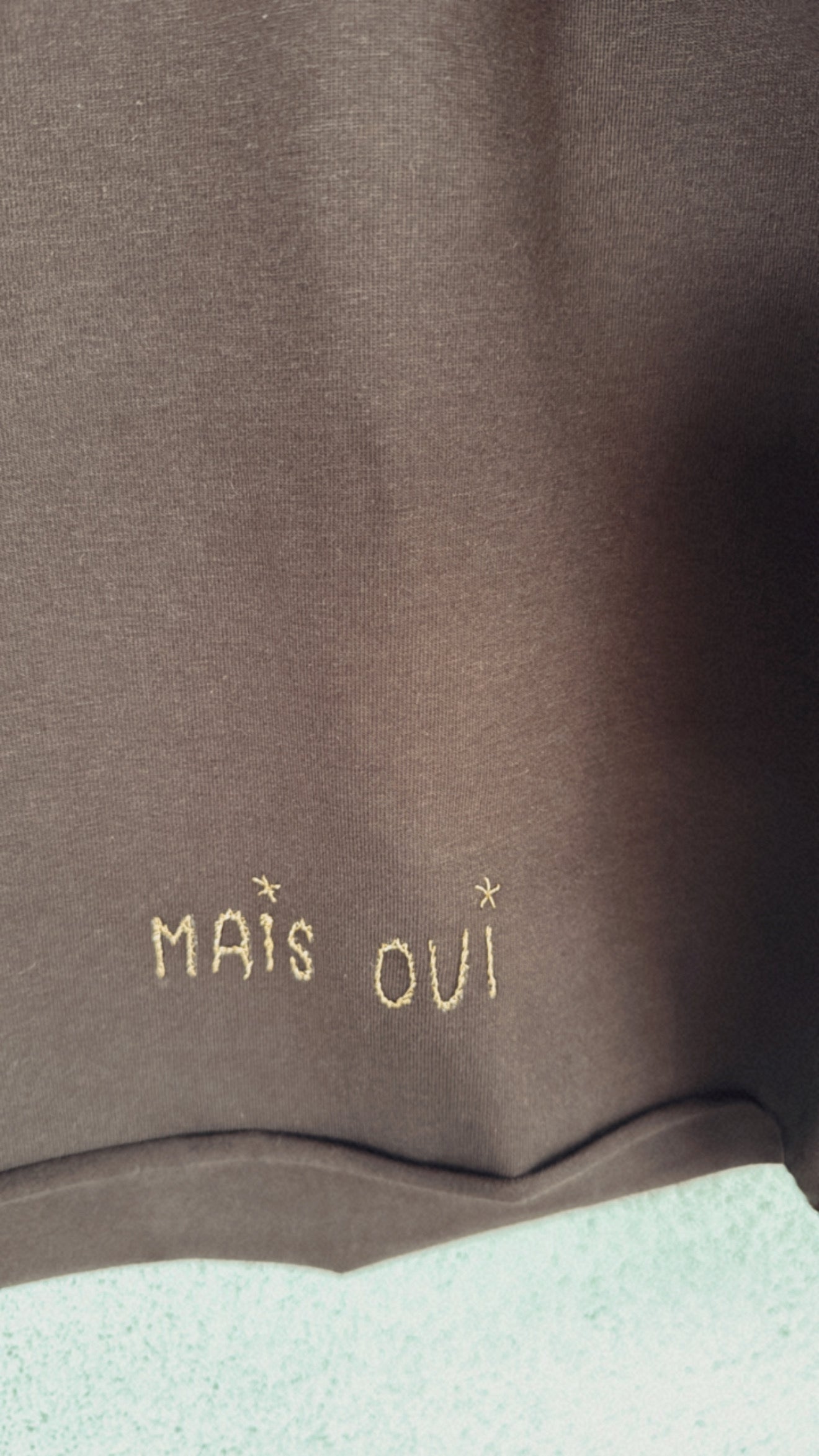 T-shirt Mais Oui ciocco