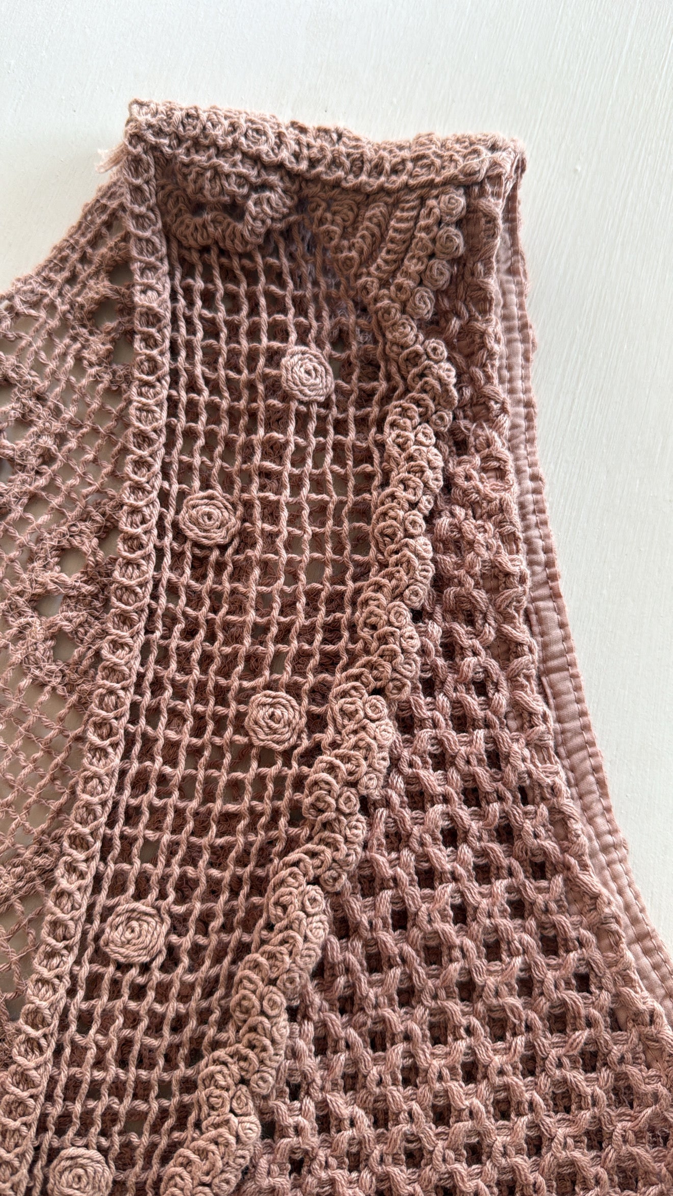 Gilet Numa vintage rose