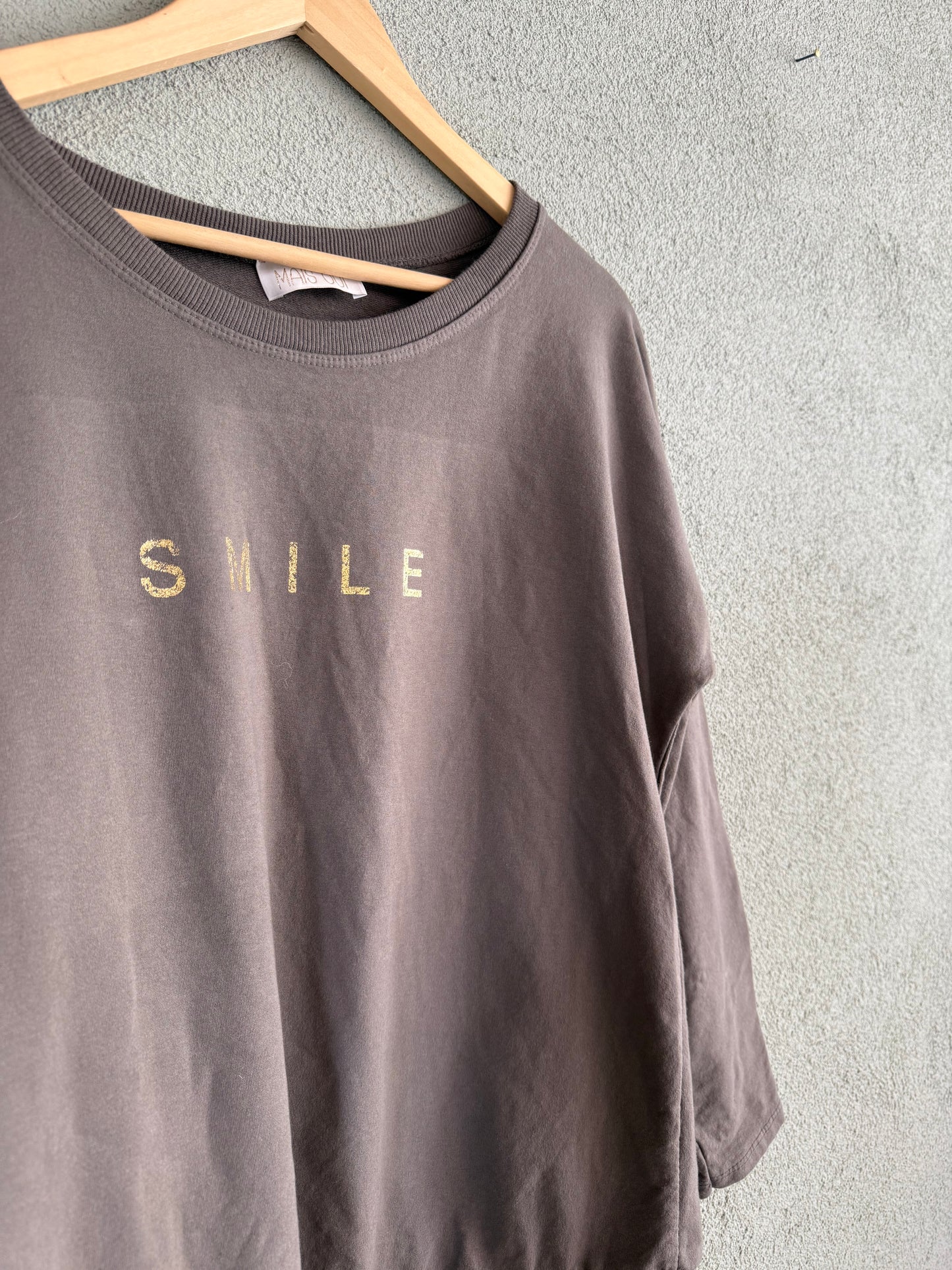 T-shirt Smile dark grey