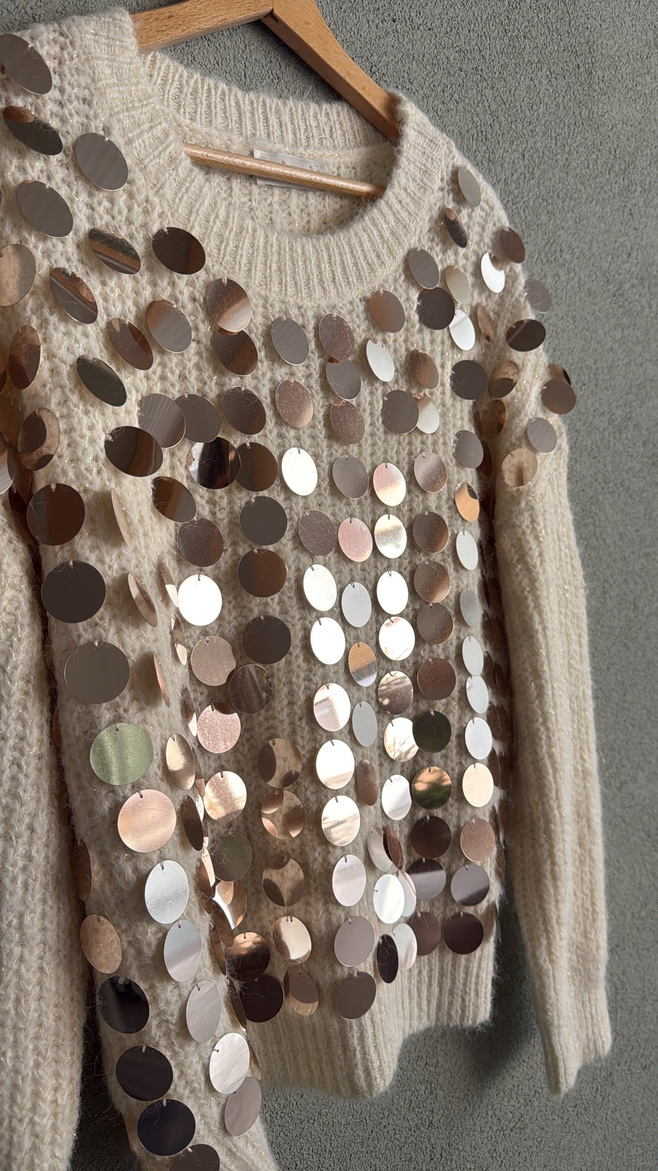 Maglia Maxi Paillettes