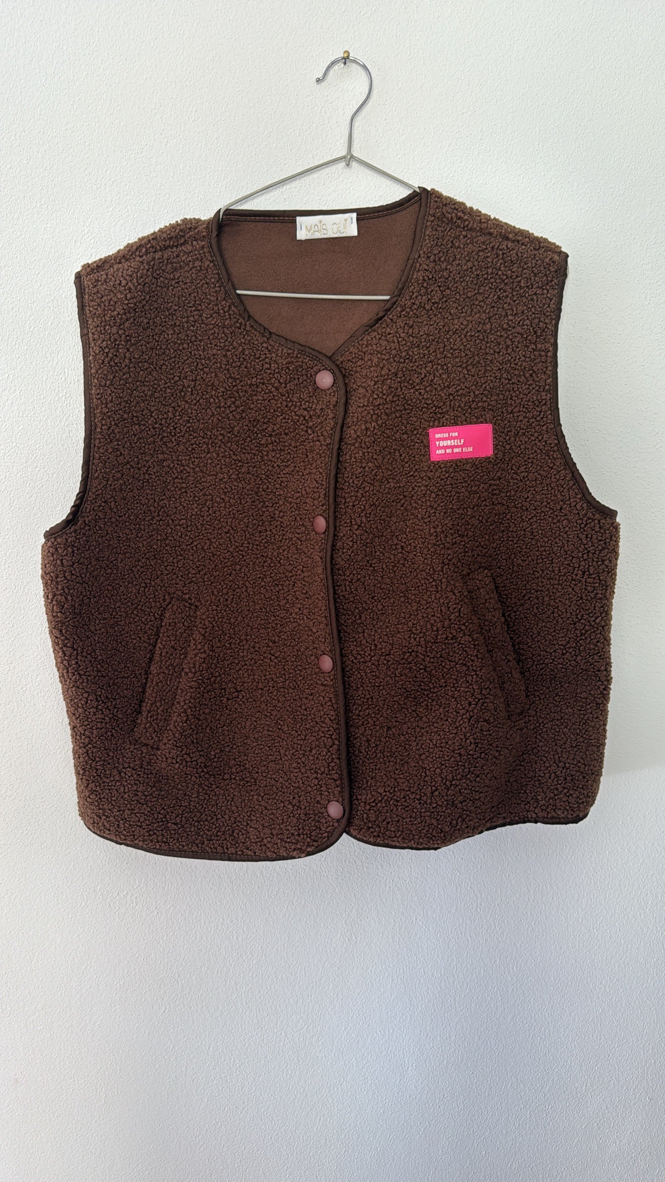 Gilet Woody choco