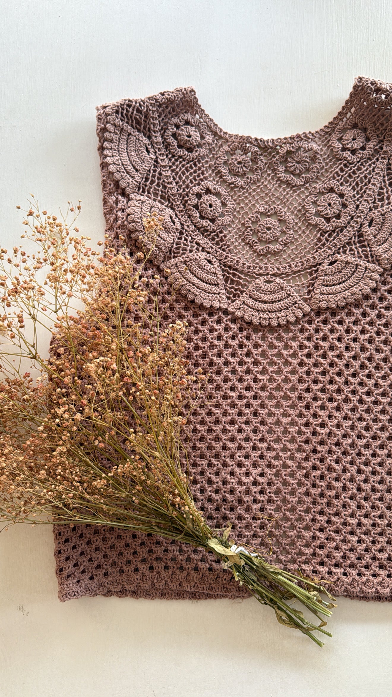 Gilet Numa vintage rose