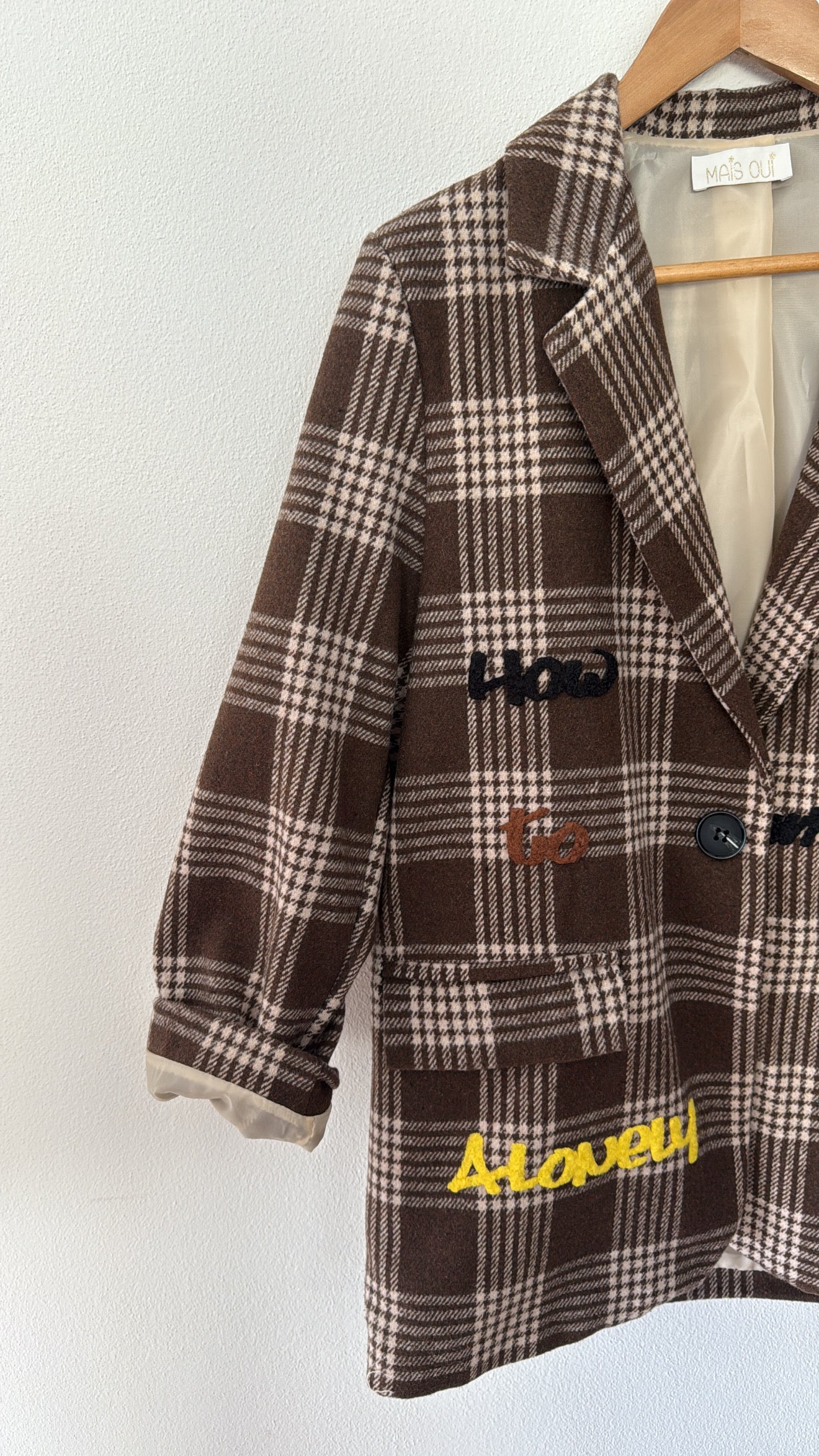 Giacca Date milk coffee