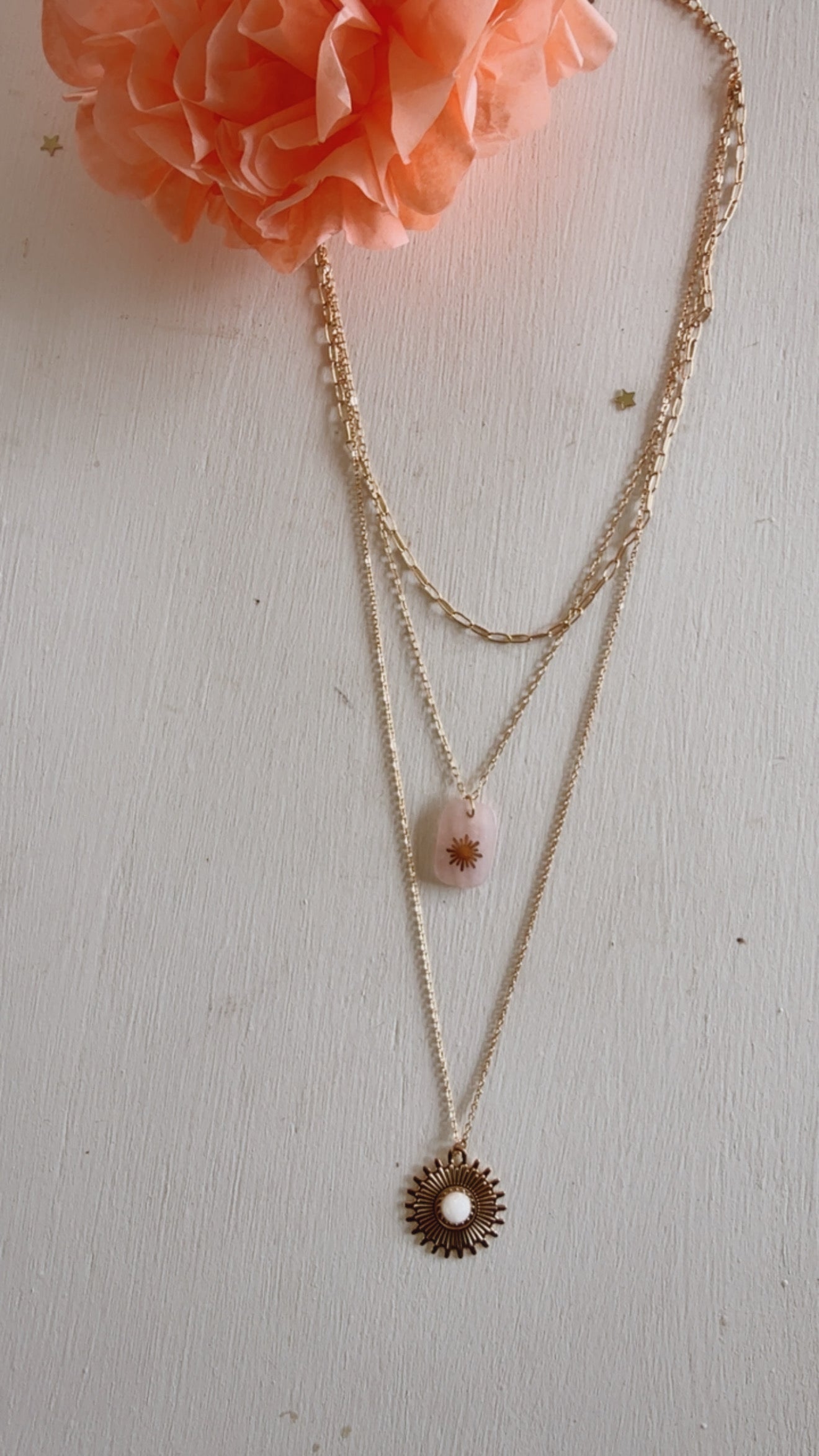 Girocollo Solaris rose