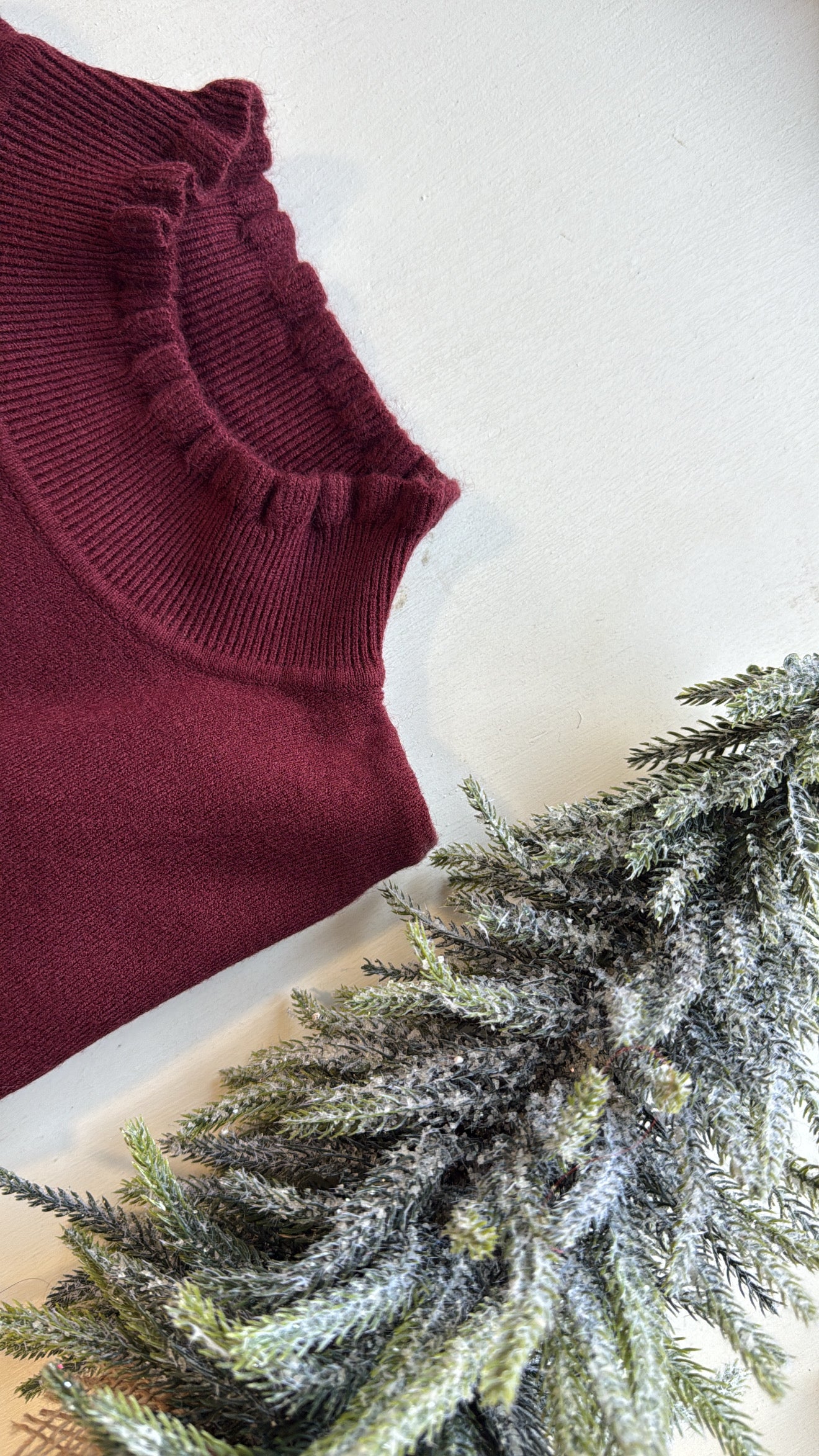 Sottogiacca Elisa burgundy