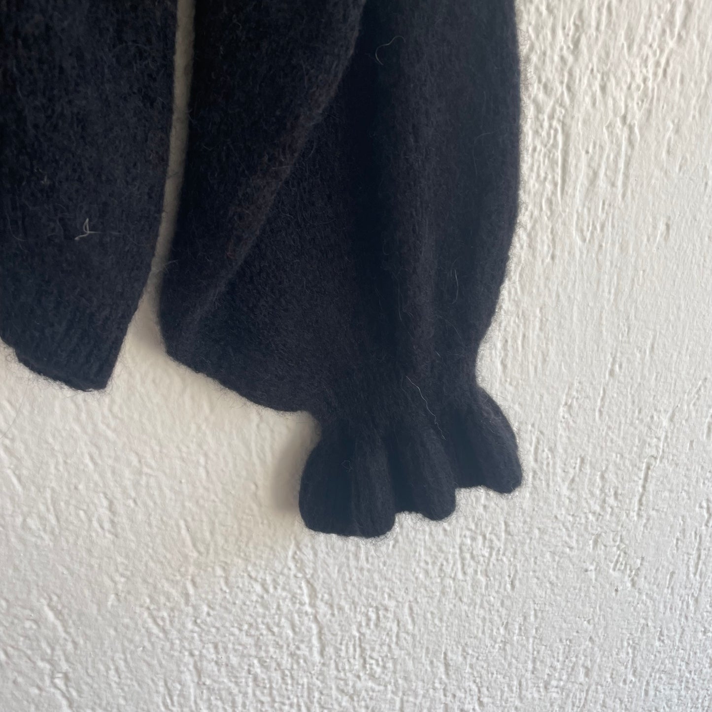 Tricot Fluffy nero