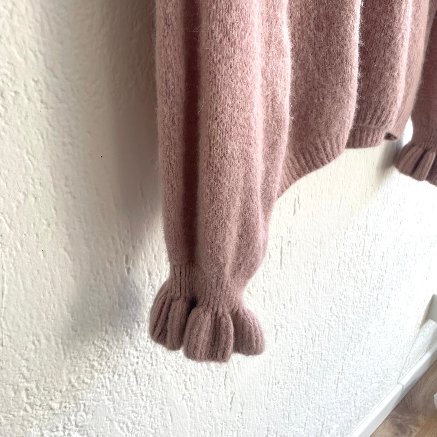 Tricot Fluffy rosa