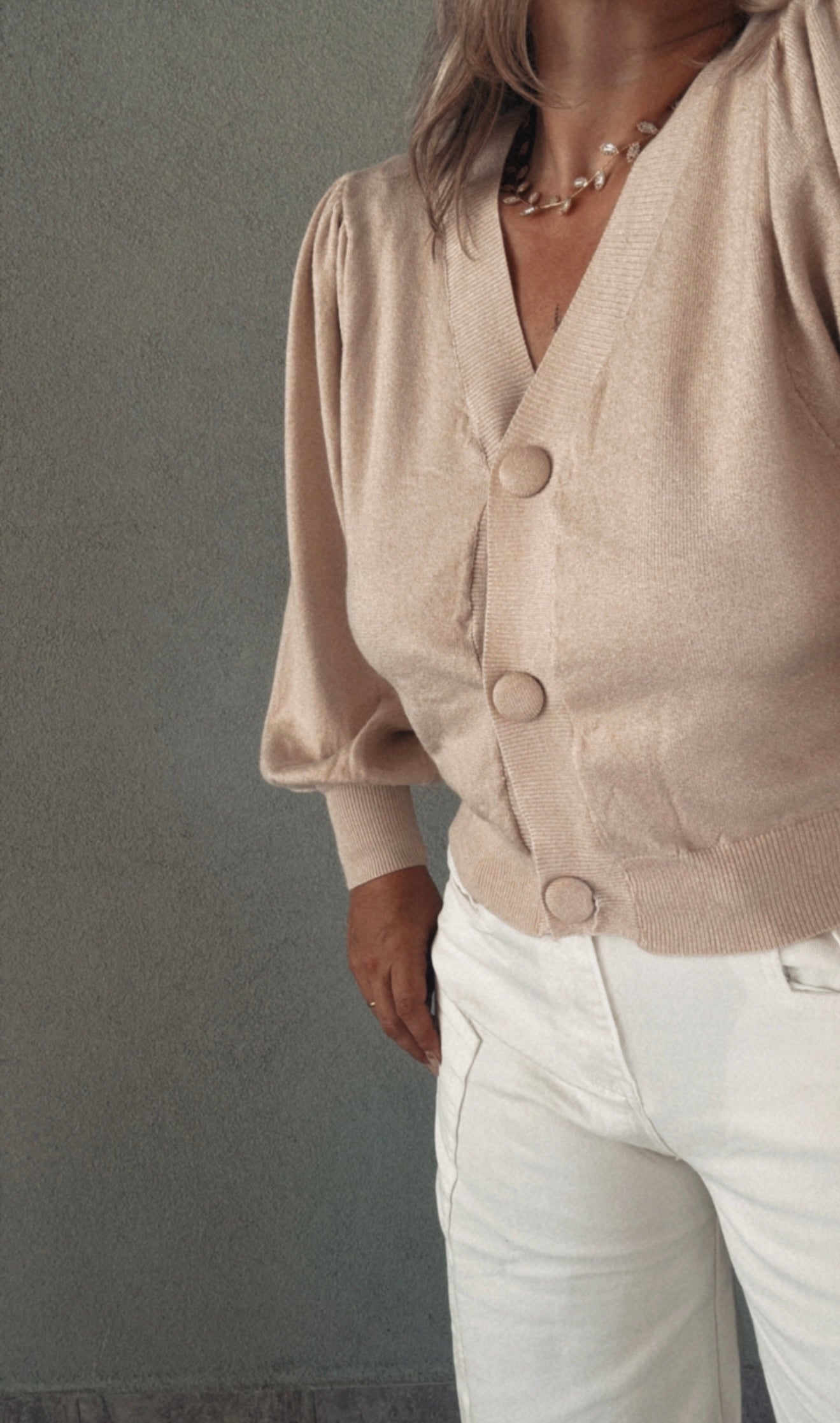 Cardigan Tessa blush