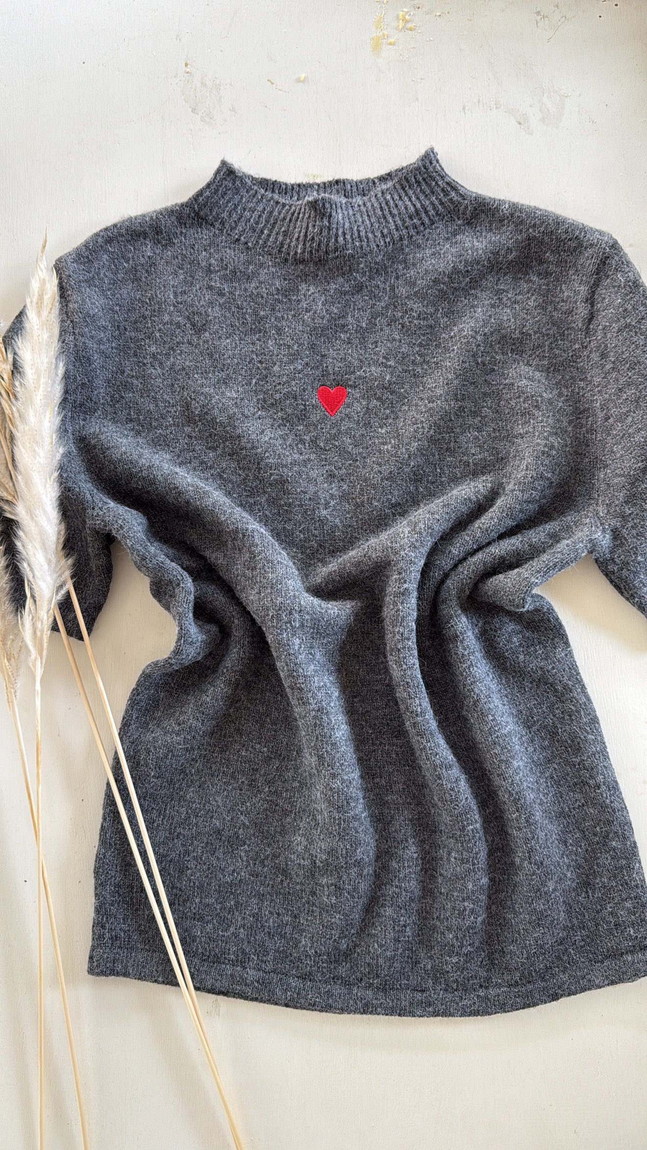 Maglia Heart piombo
