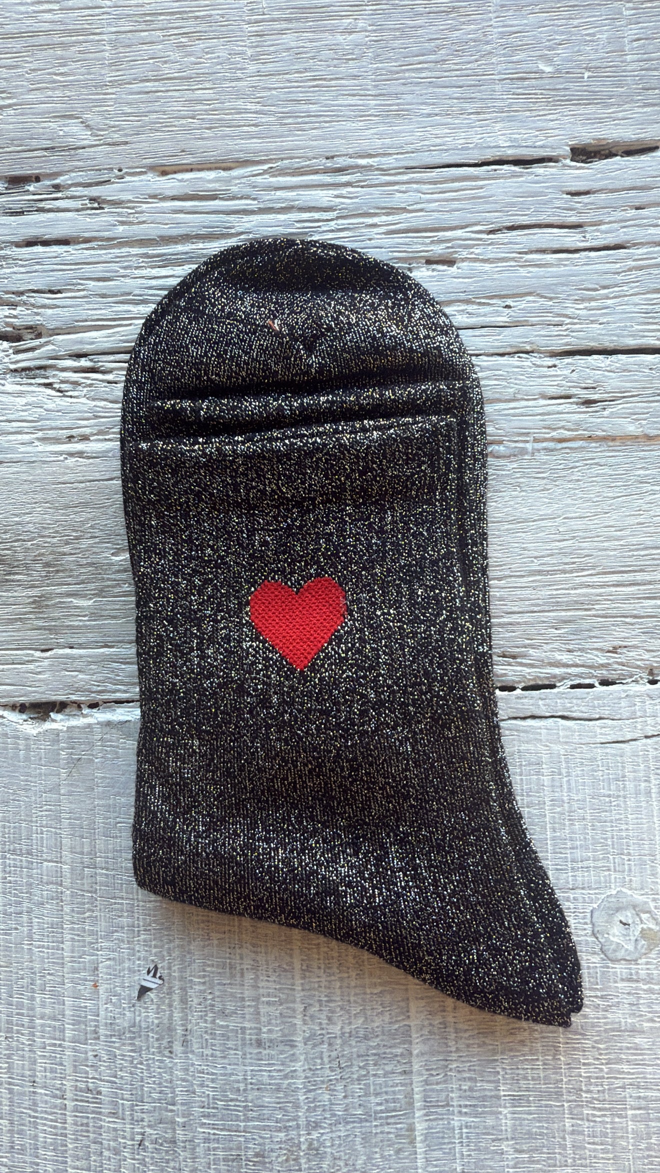 Calze Glitter Black