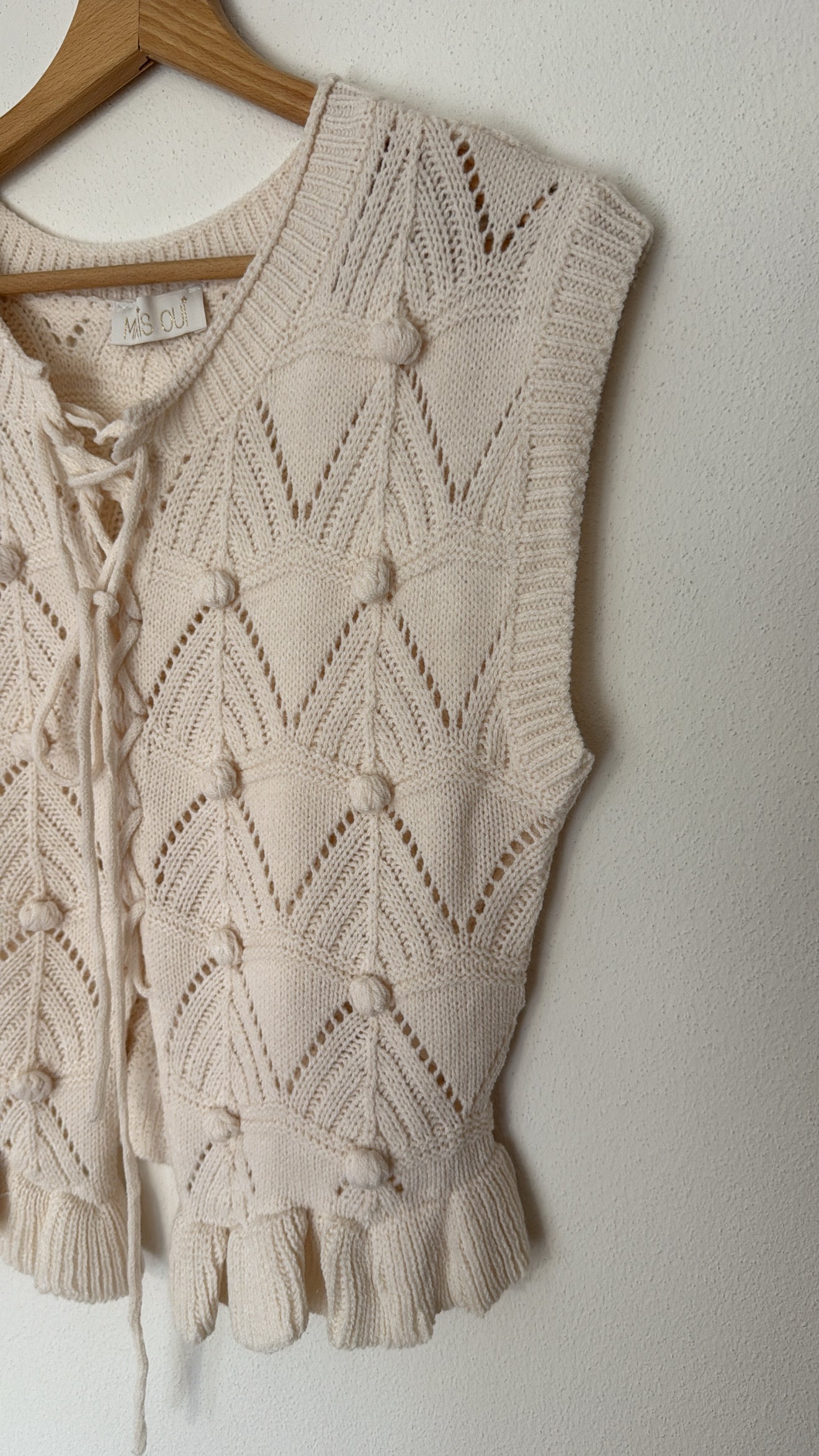 Gilet Teresa milk