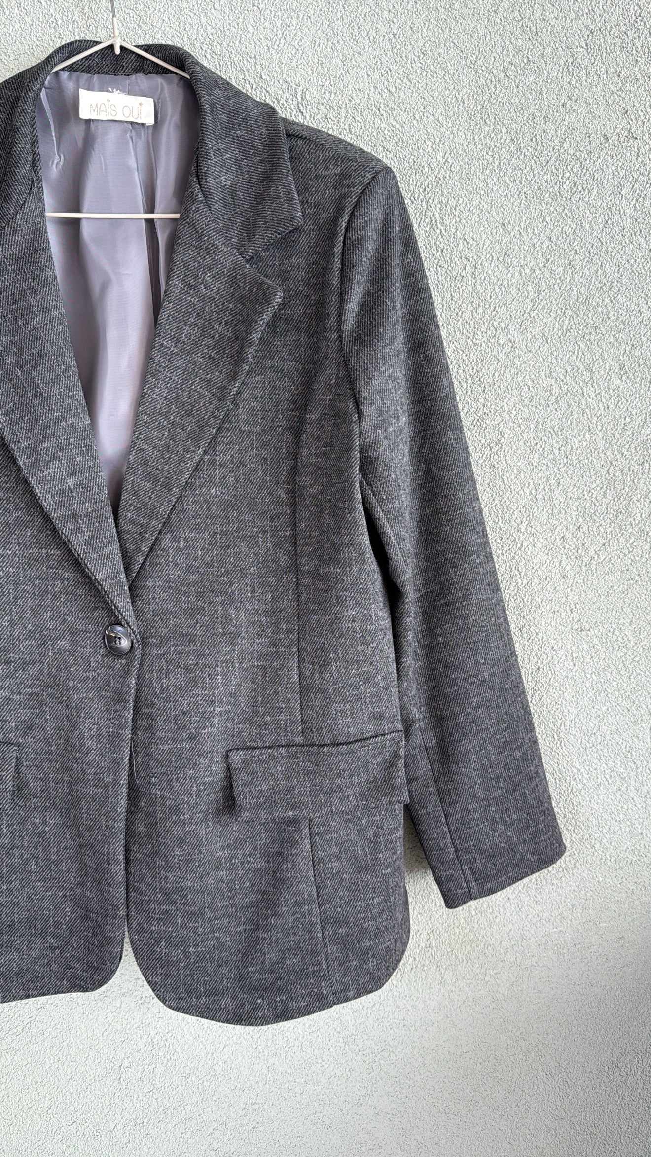 Giacca Virginia Spigata Grey