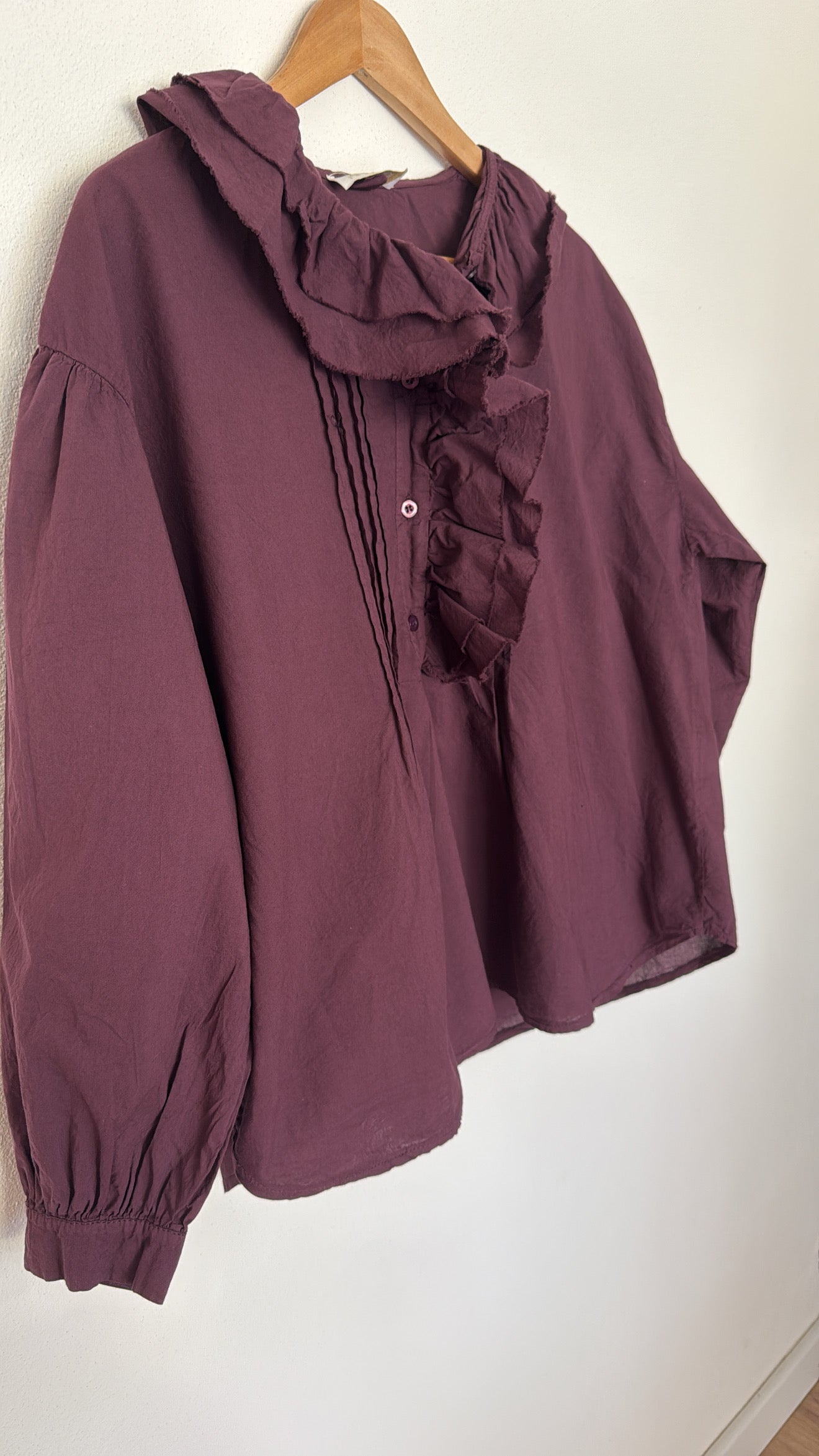 Camicia Adelina burgundy