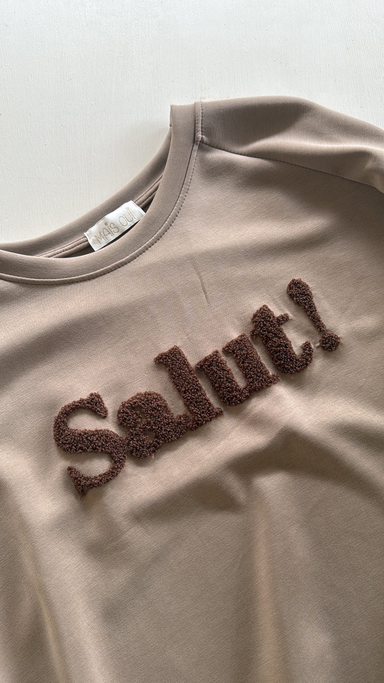 Felpa Salut! nut