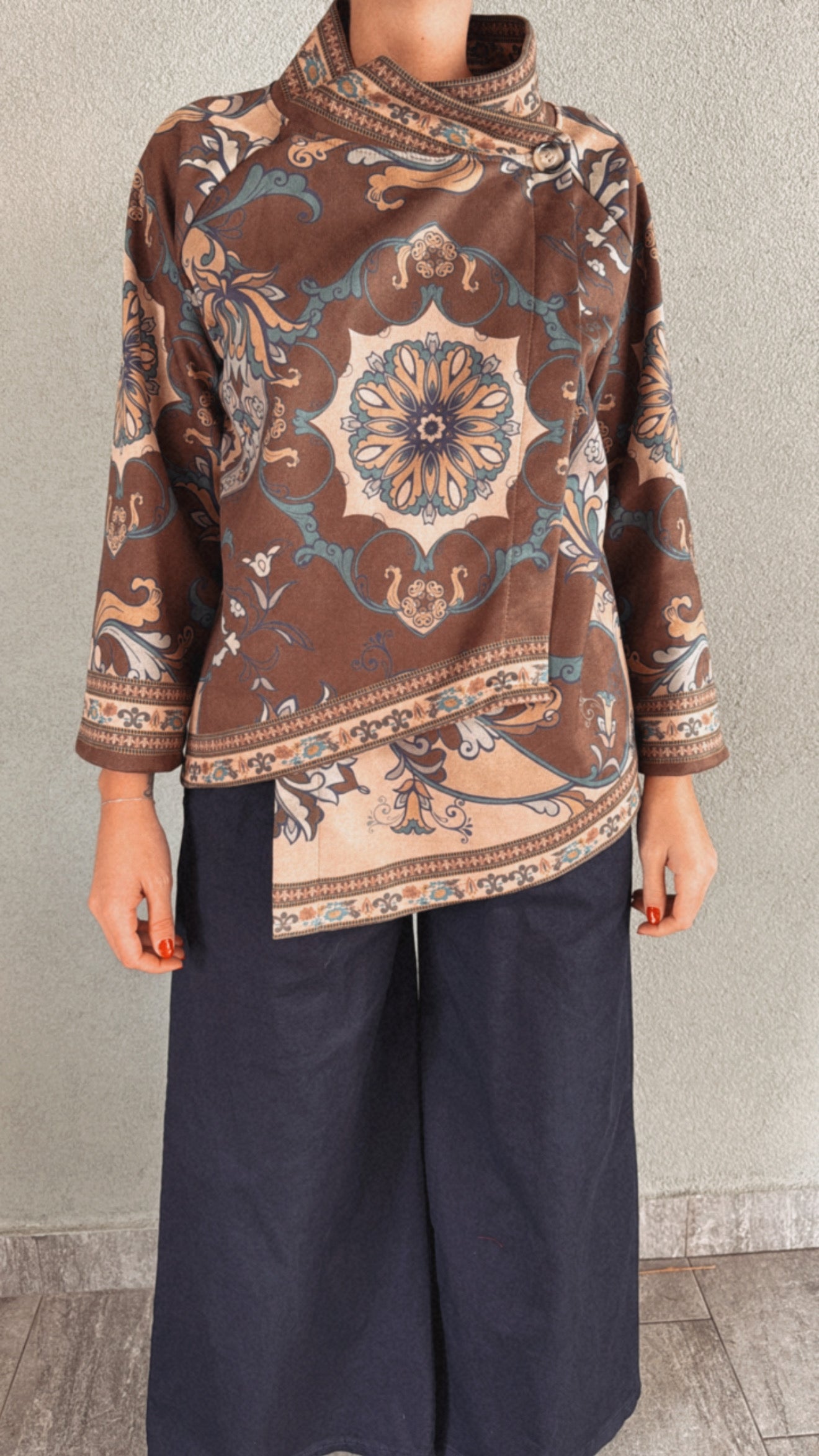 Giacca Arabesque moro