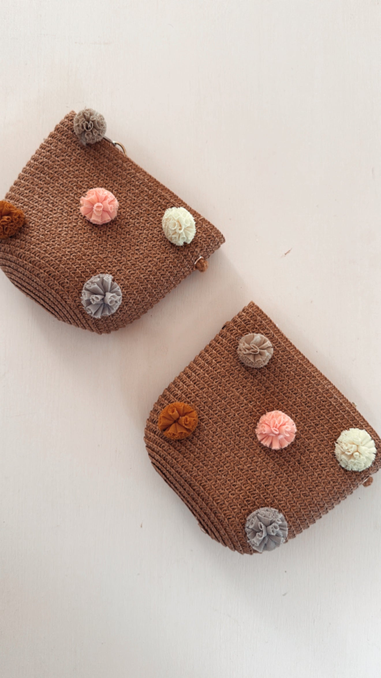 Trousse mini bag ecru
