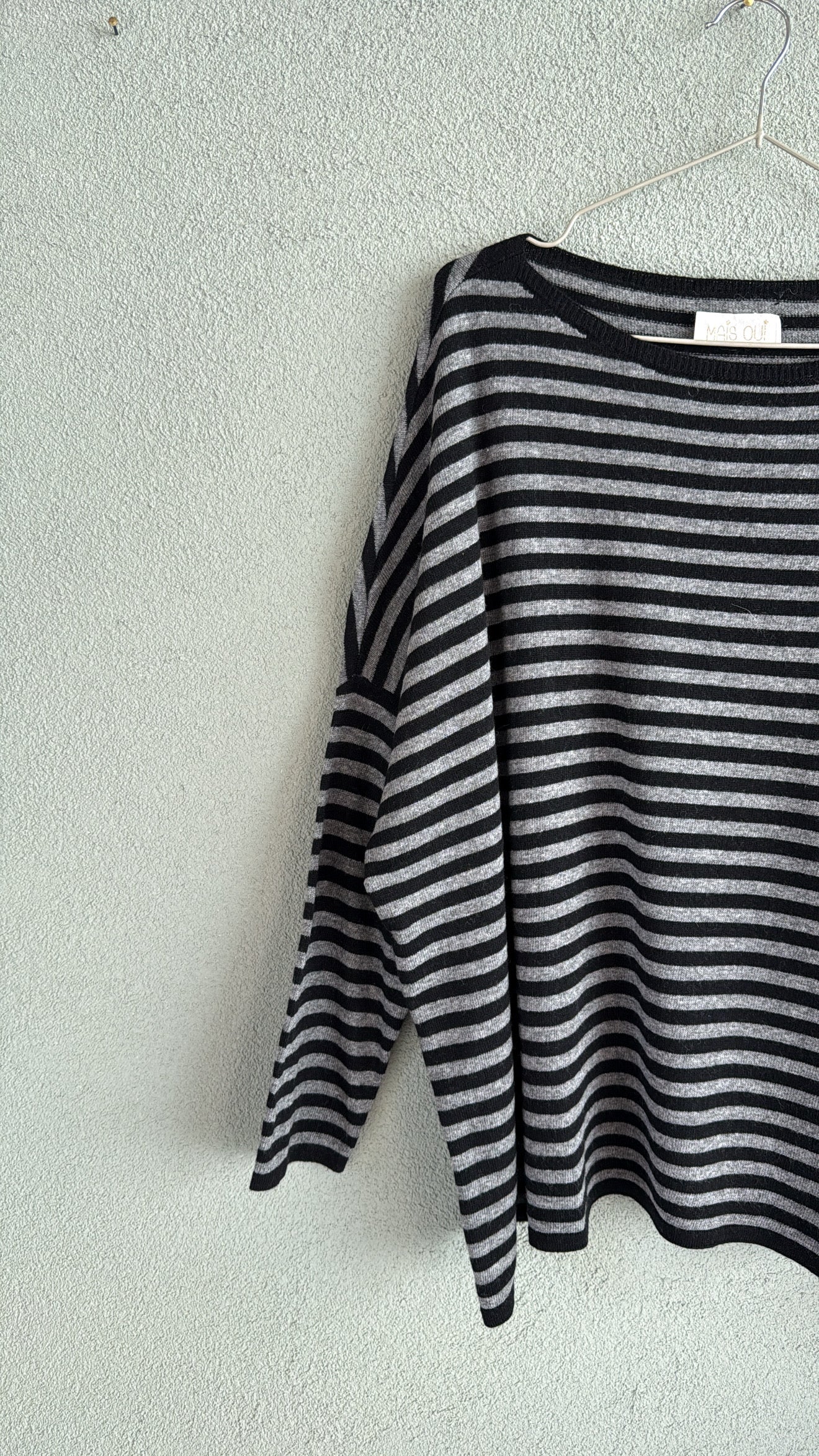 Maglia Stripped black