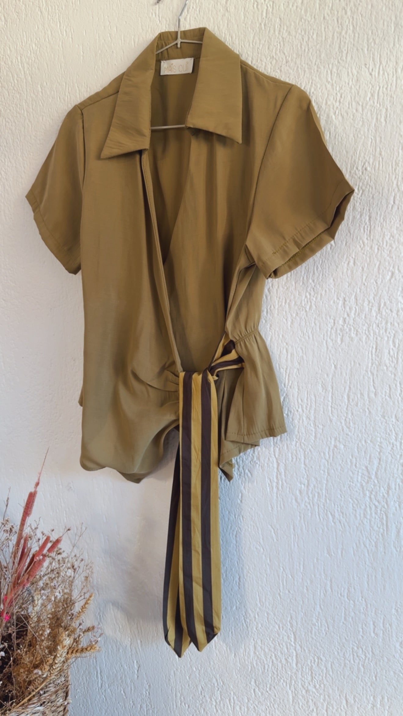 Blusa Parael pistacchio
