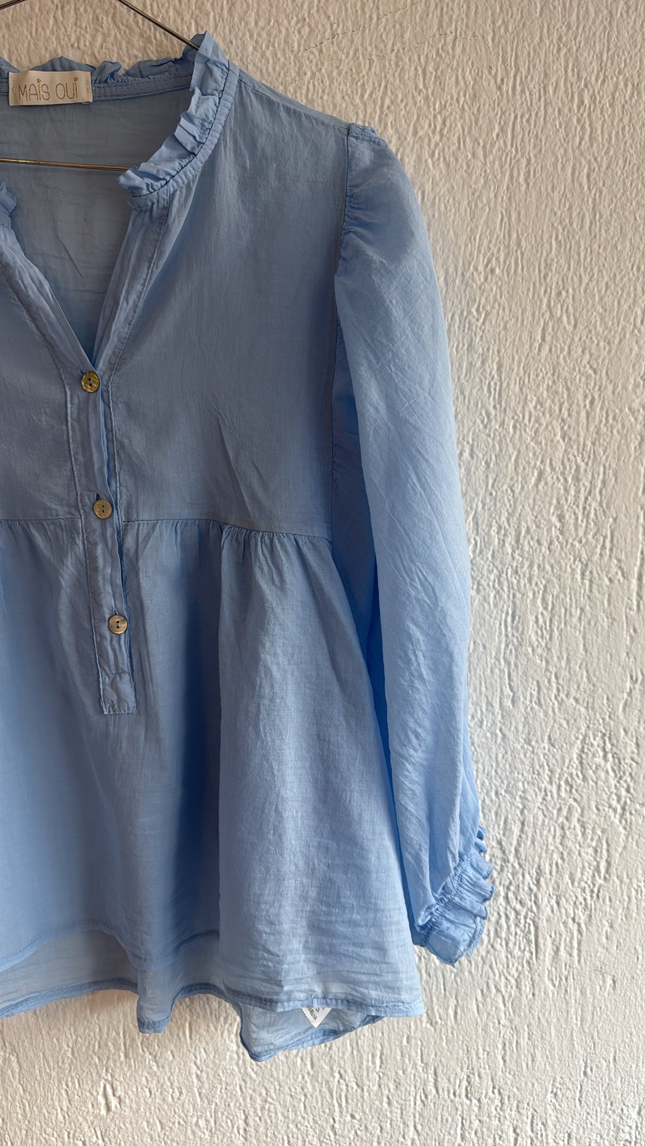Camicia Celestina azzurra