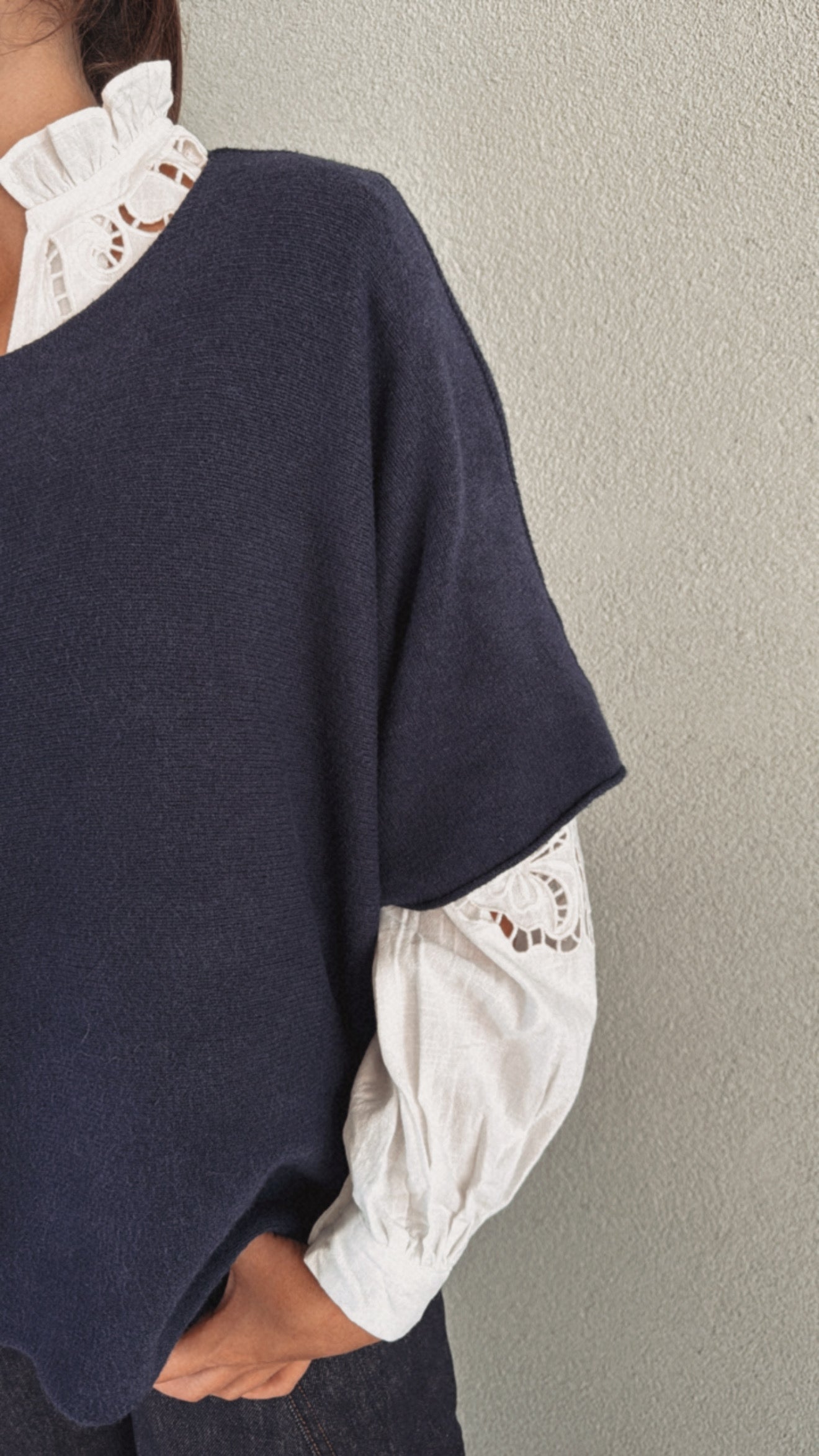 Maglia Carlotta navy