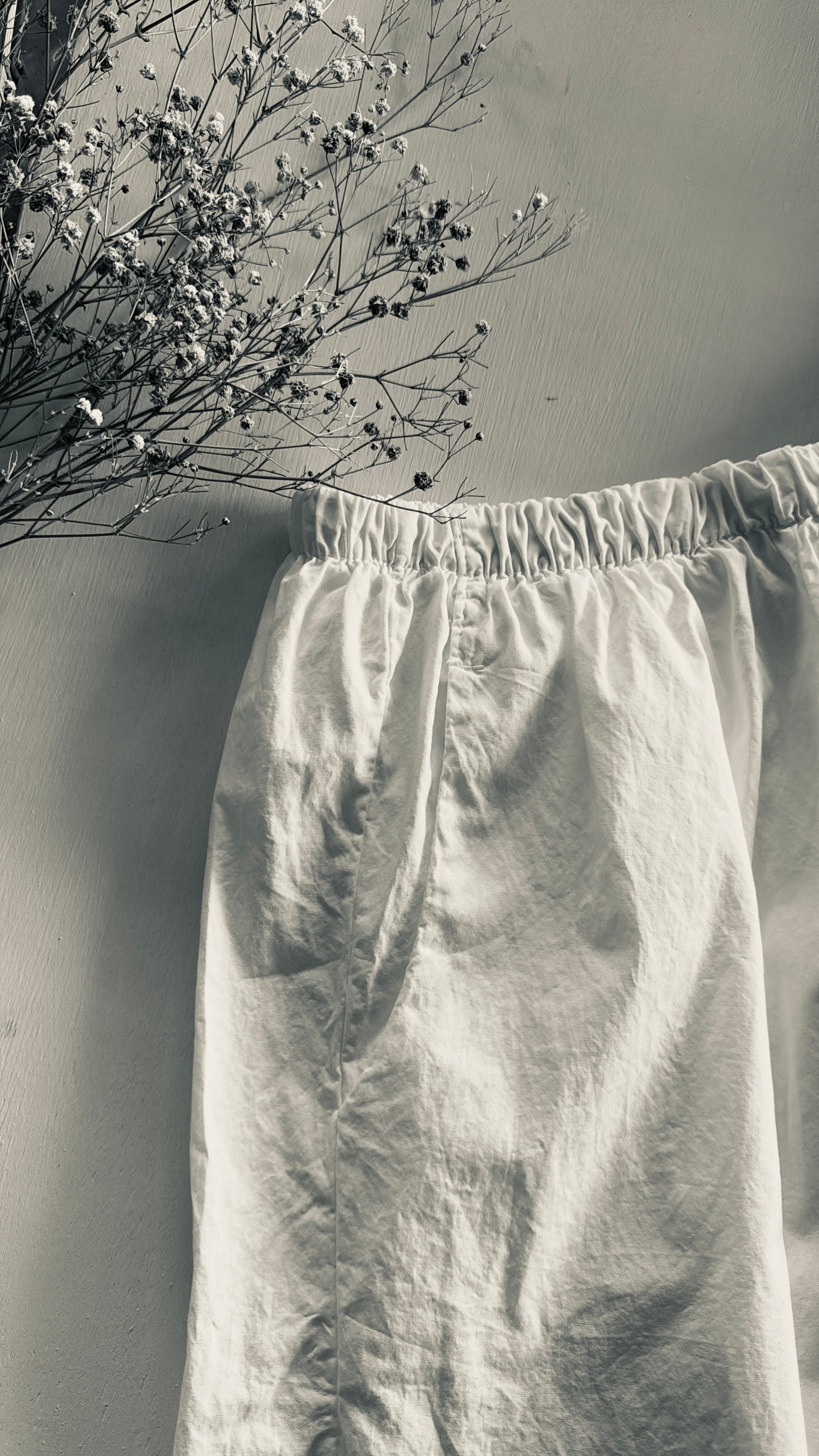 Pantalone Byron white