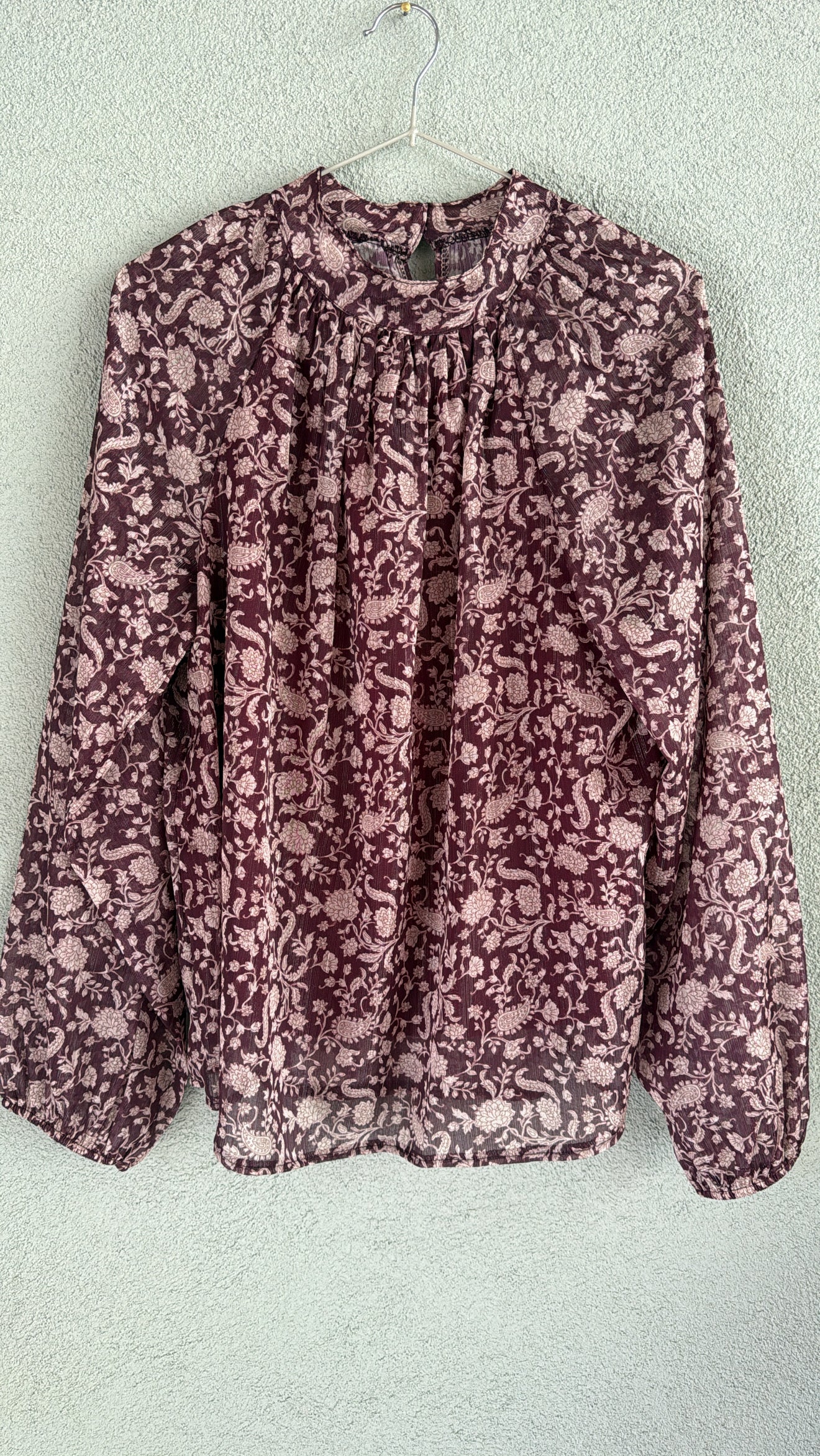 Camicia Alaia Burgundy
