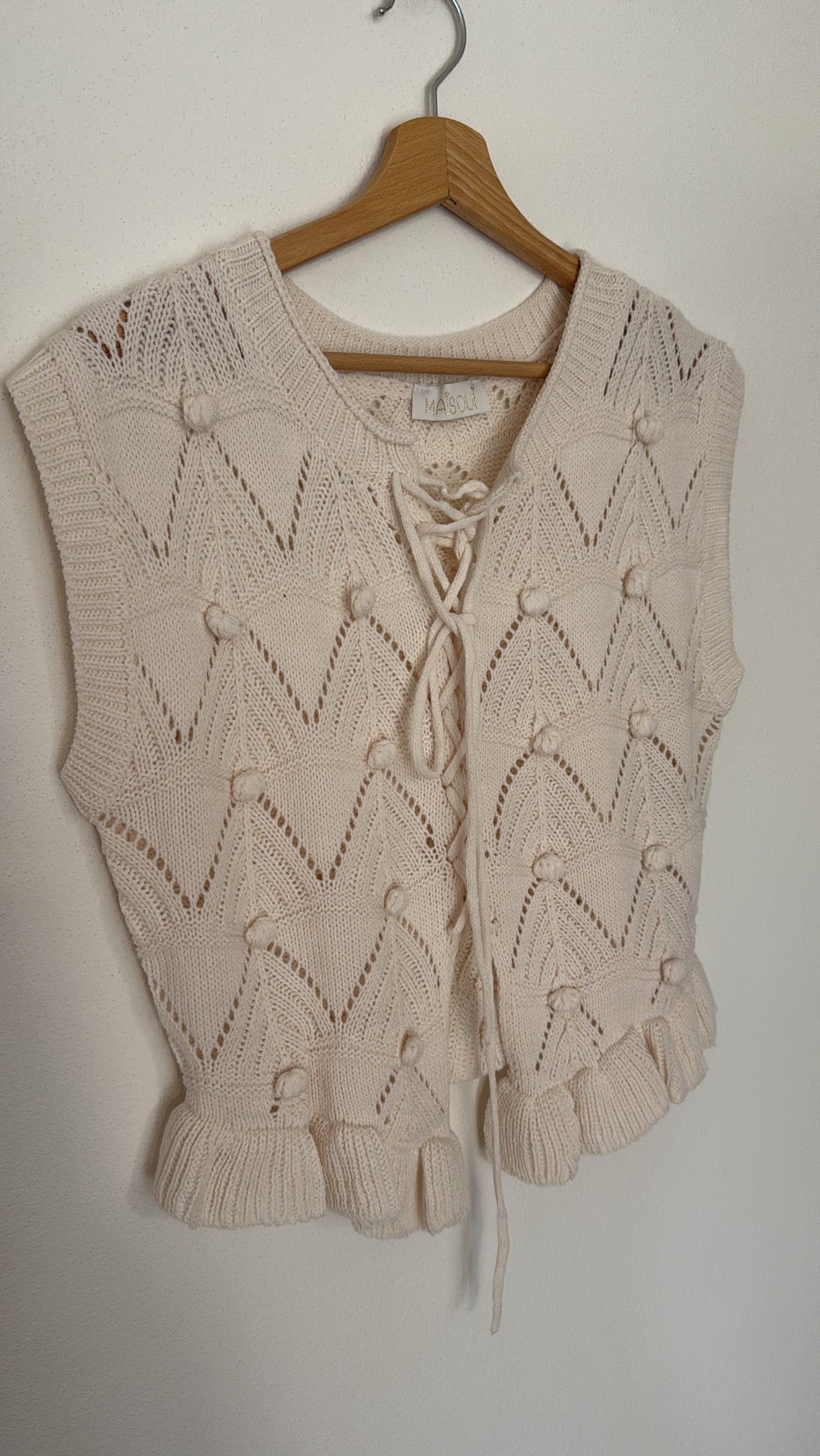 Gilet Teresa milk