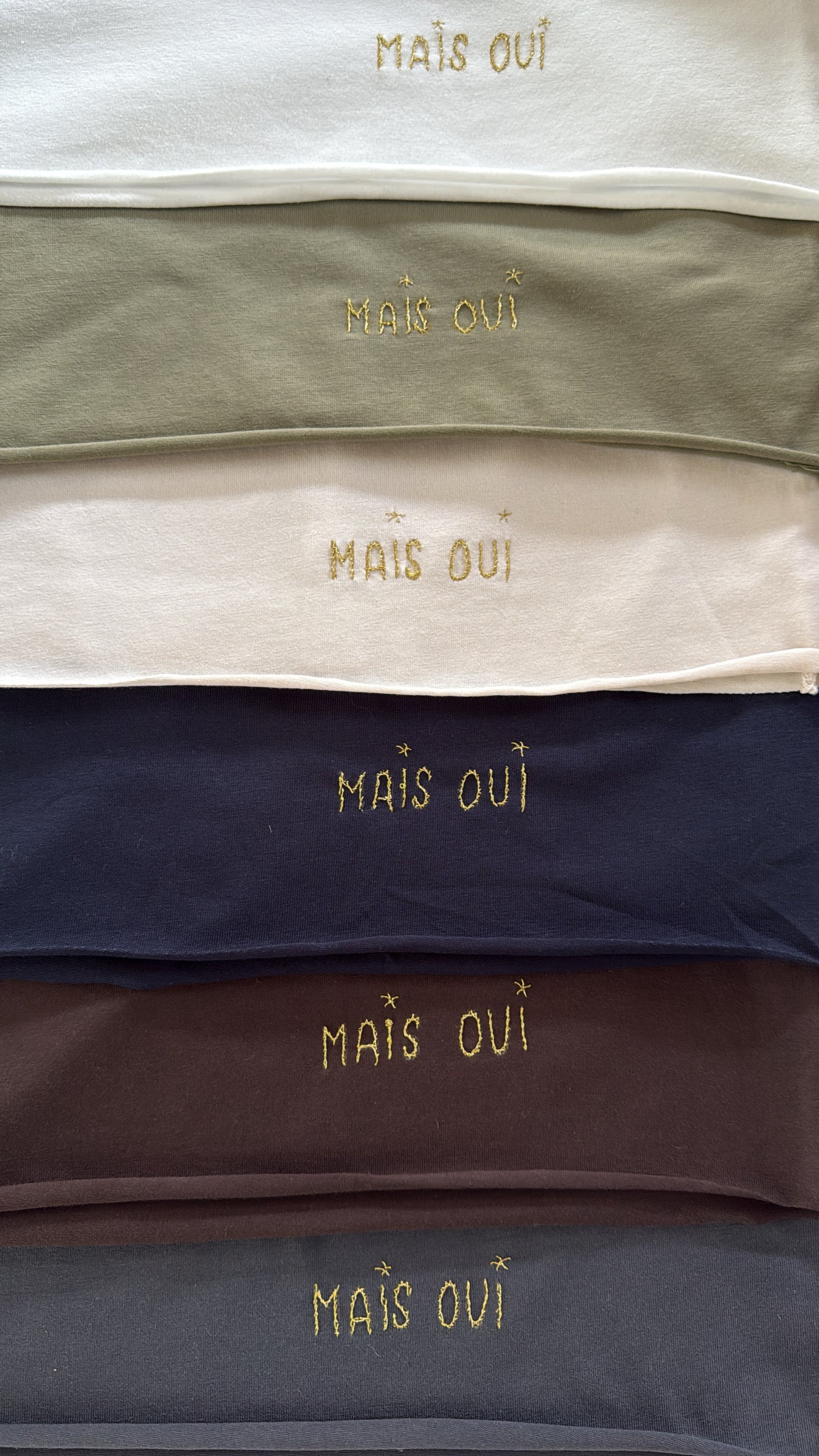 T-shirt Mais Oui navy