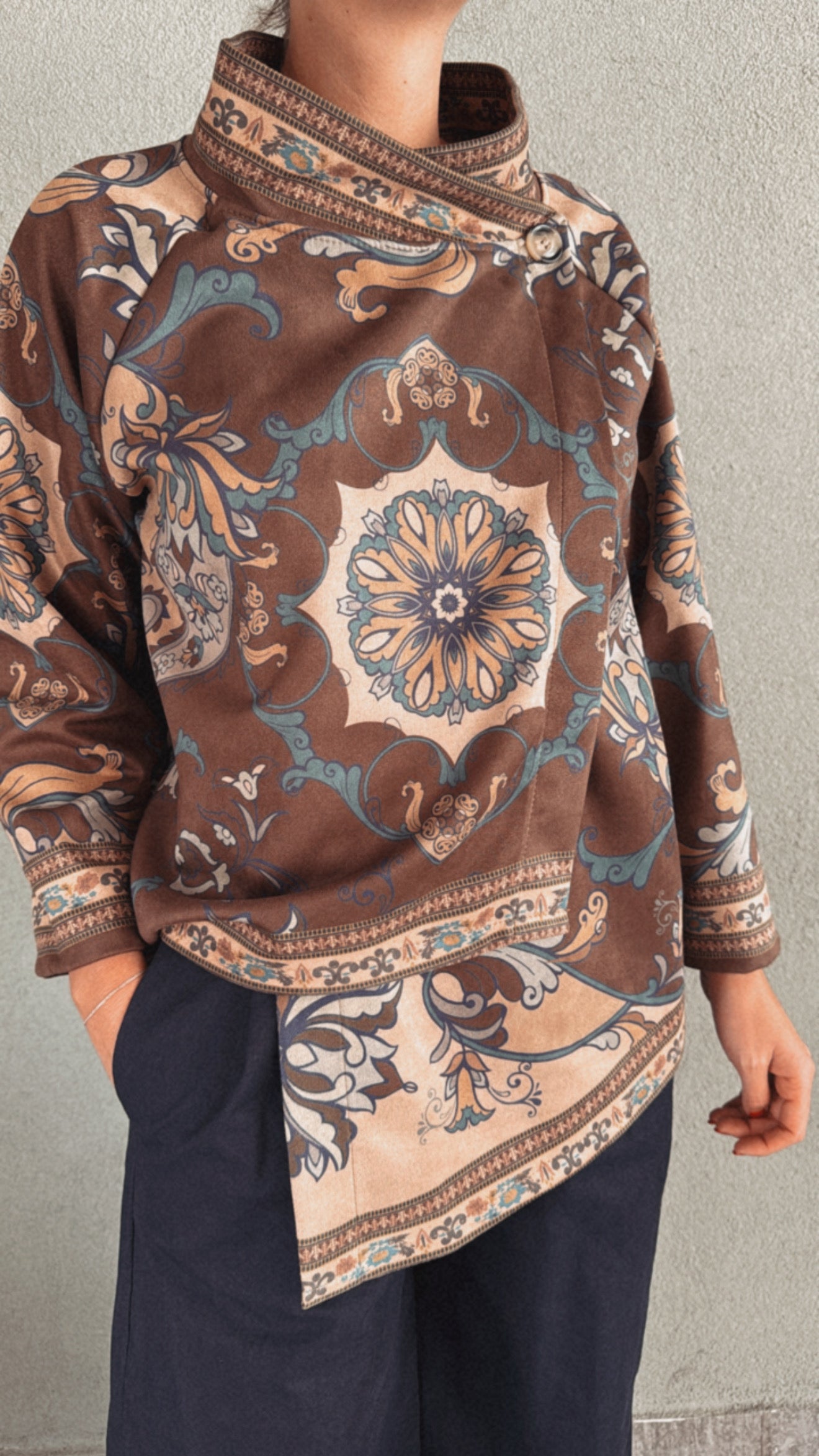Giacca Arabesque moro