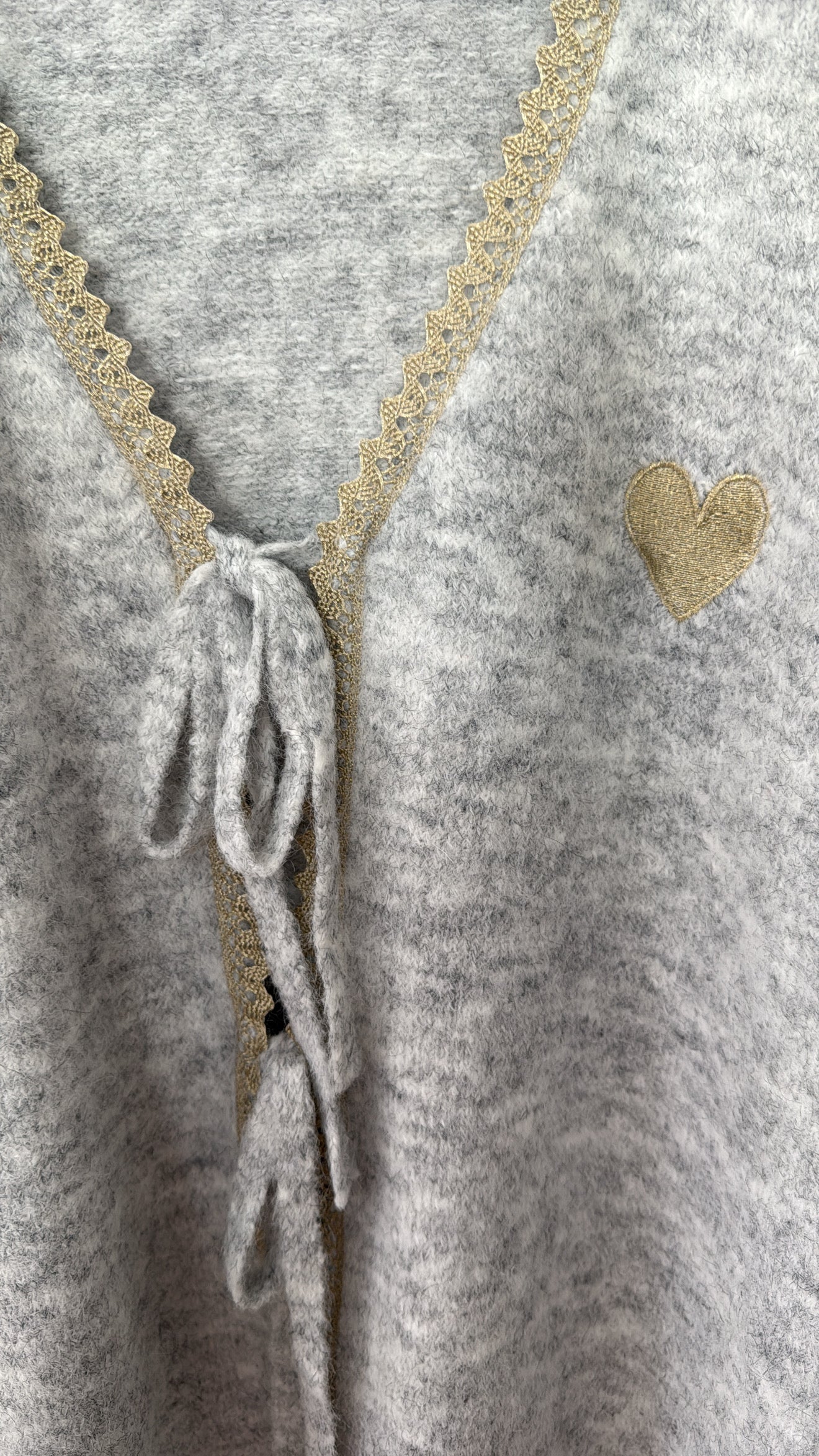 Cardigan Lulu light grey