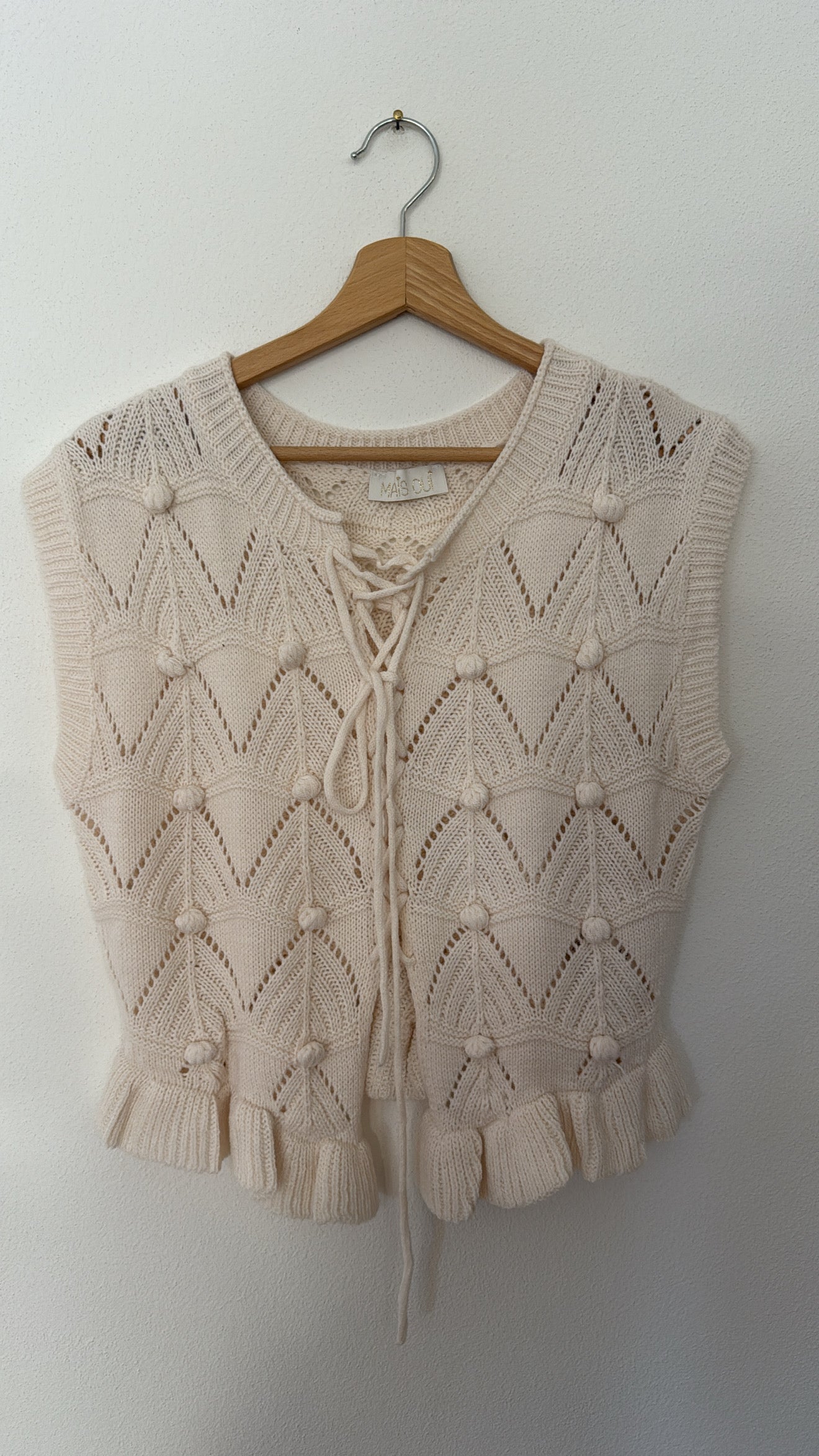 Gilet Teresa milk
