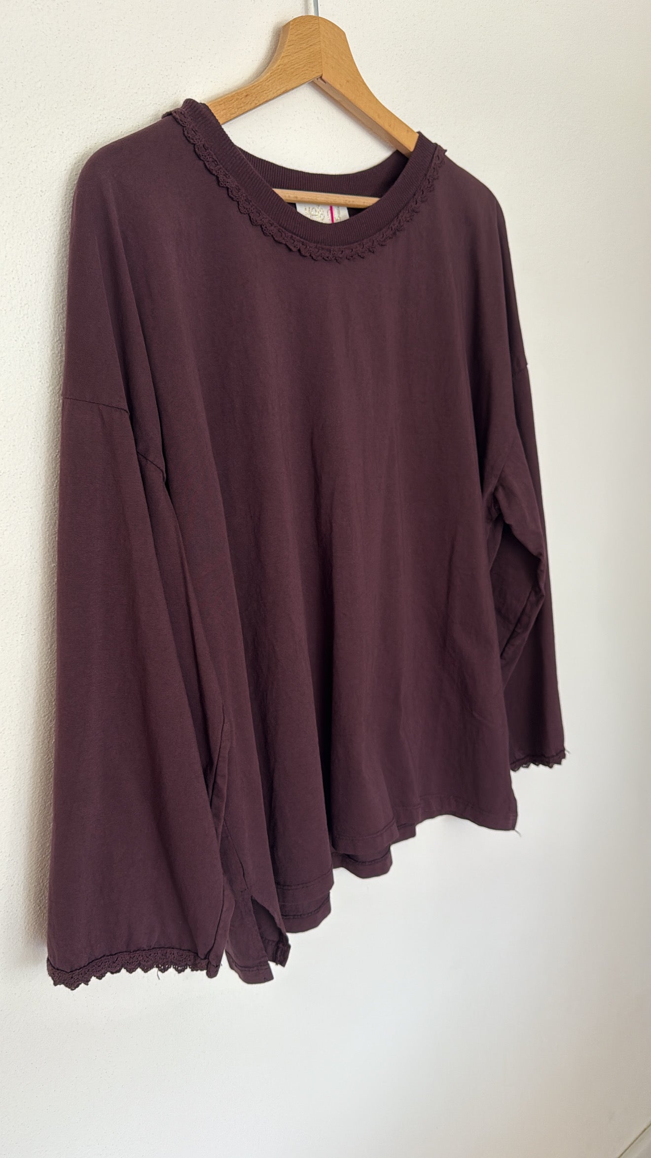 T-shirt Lilia burgundy