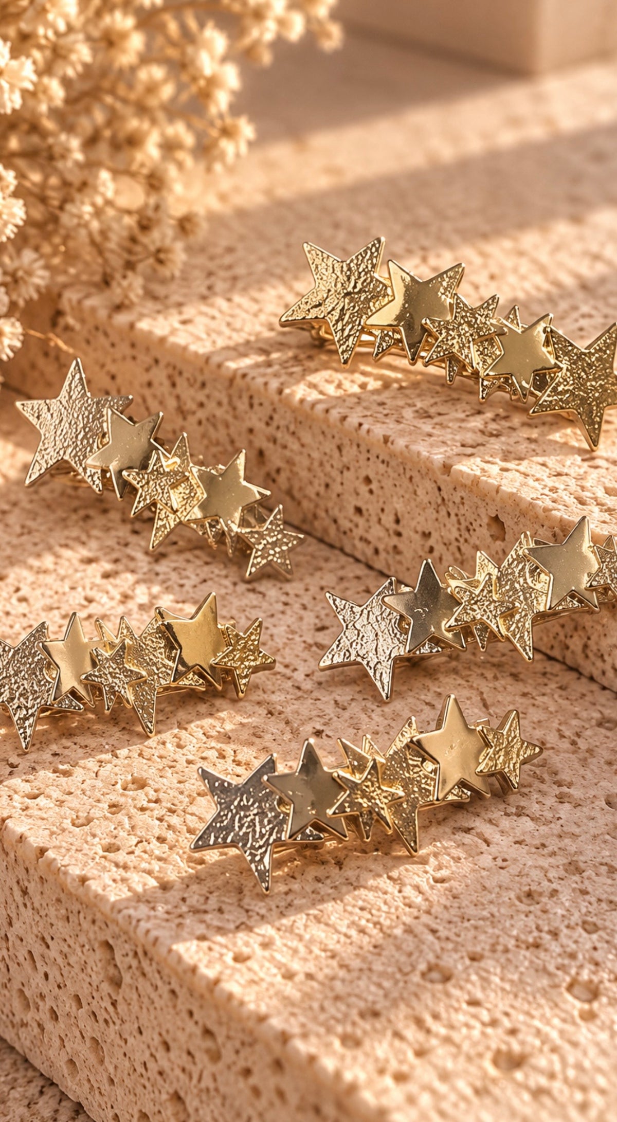 Fermaglio per capelli Stars