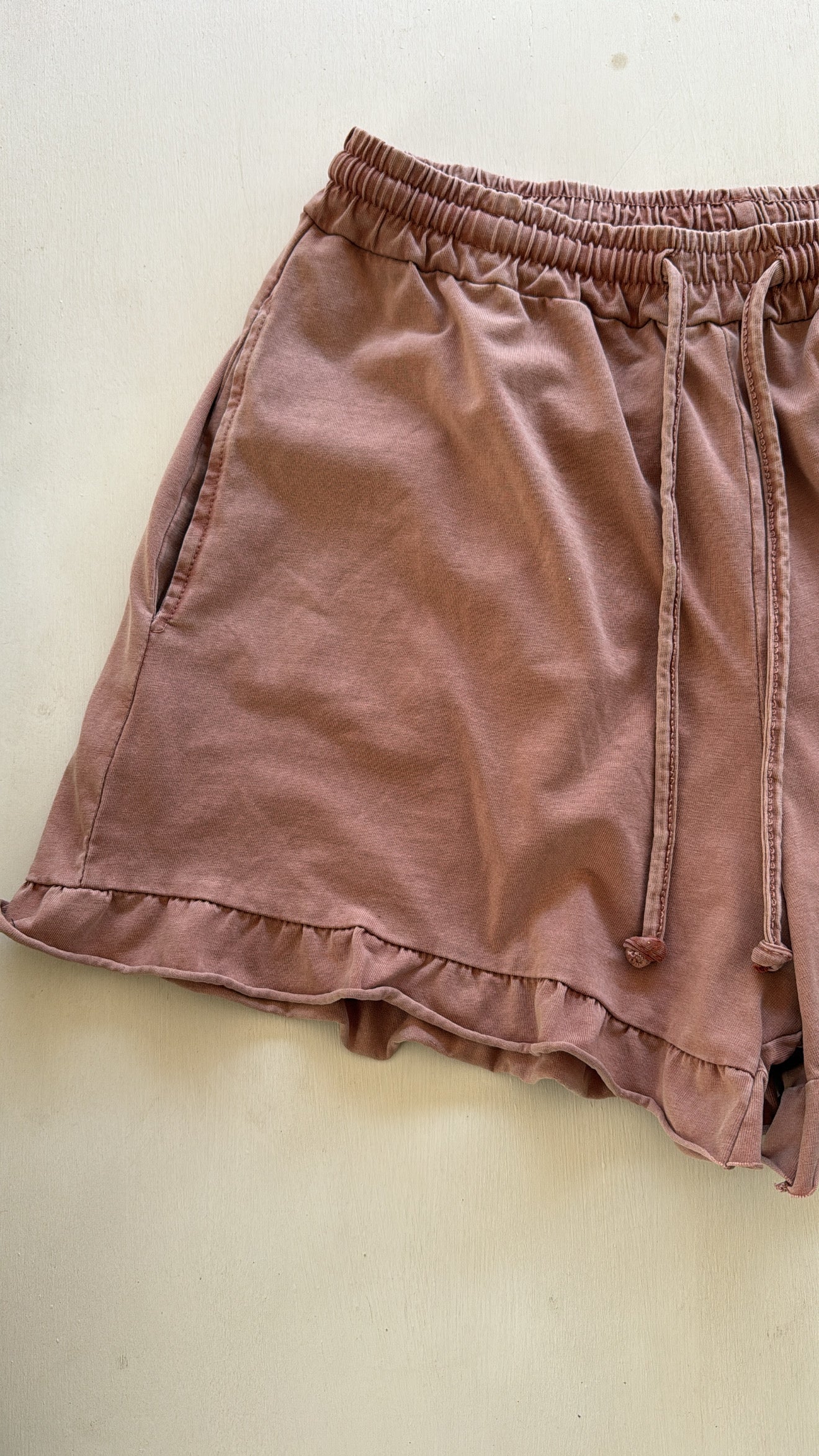 Pantaloncino Simon vintage rose delave