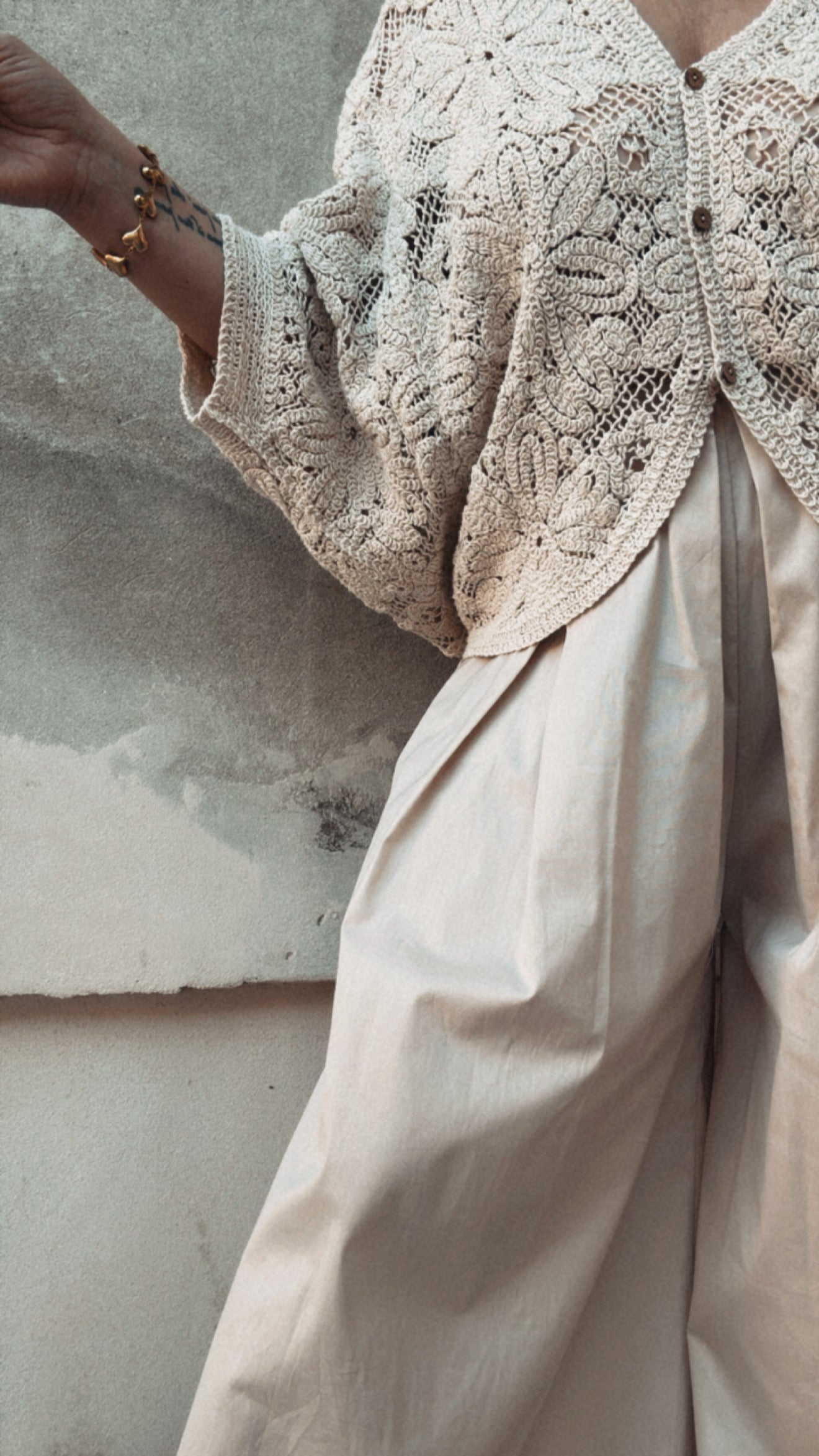 Cardigan Leà ecru
