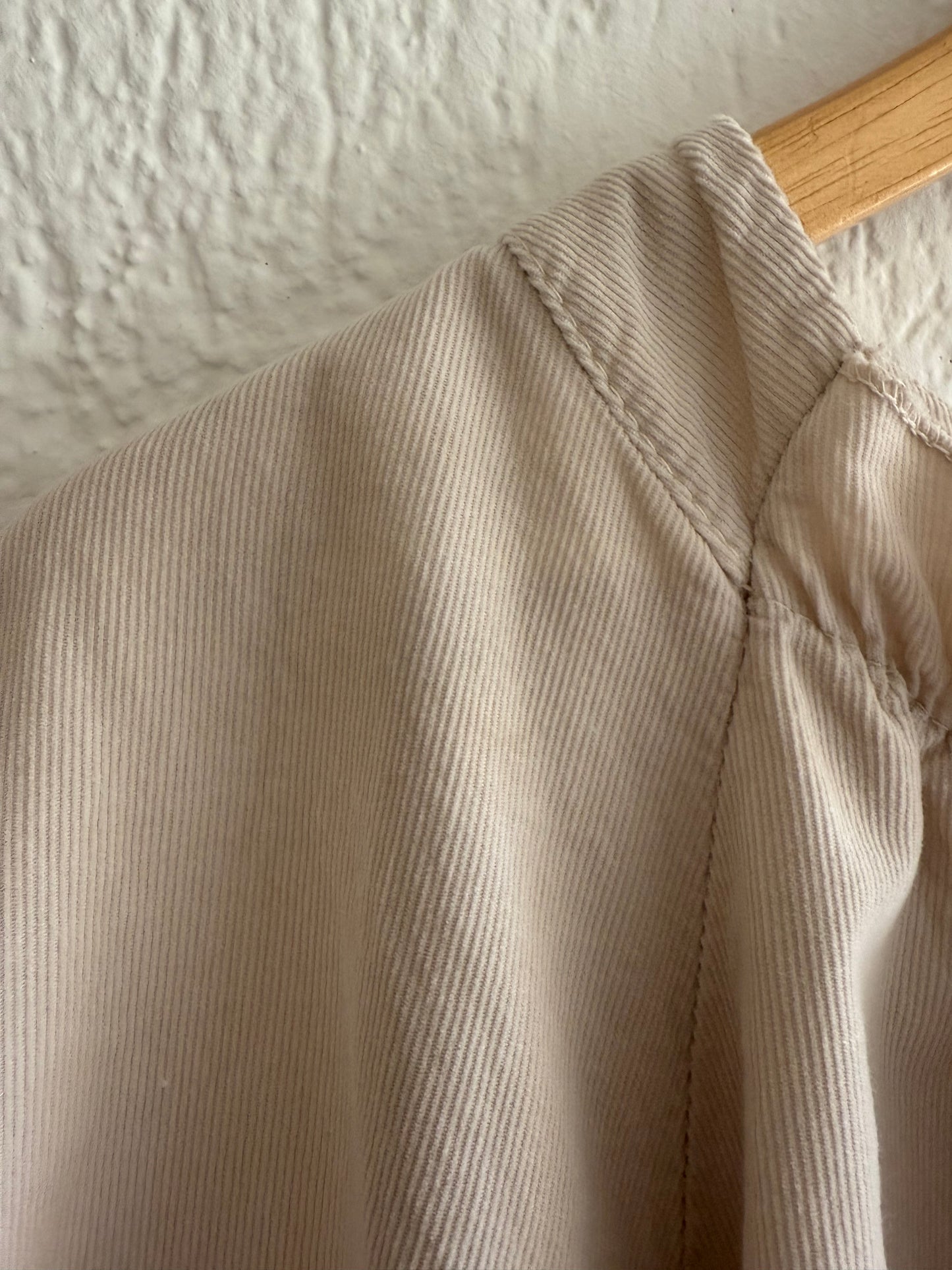 Camicia Angel microcostina naturale